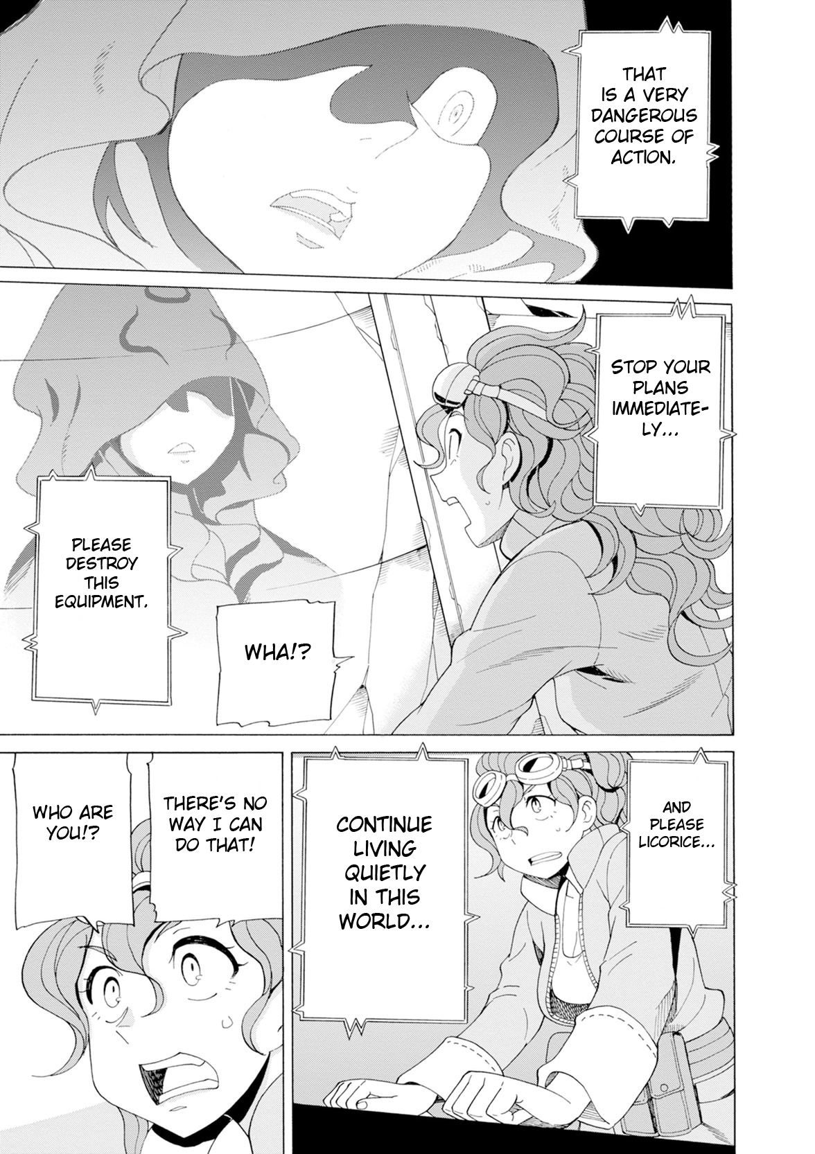 Asebi and Adventurers of Sky World Chapter 30 page 27 - Chapter 30: Licorice’s island and an order
