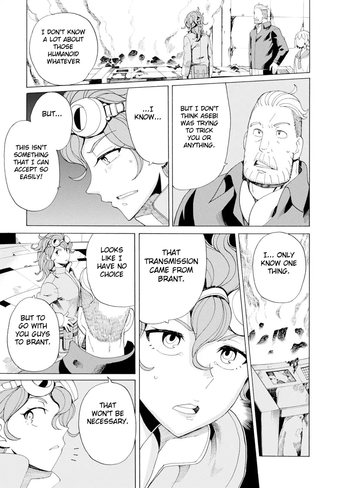 Asebi and Adventurers of Sky World Chapter 31 page 22 - Chapter 31: Assassin and meeting