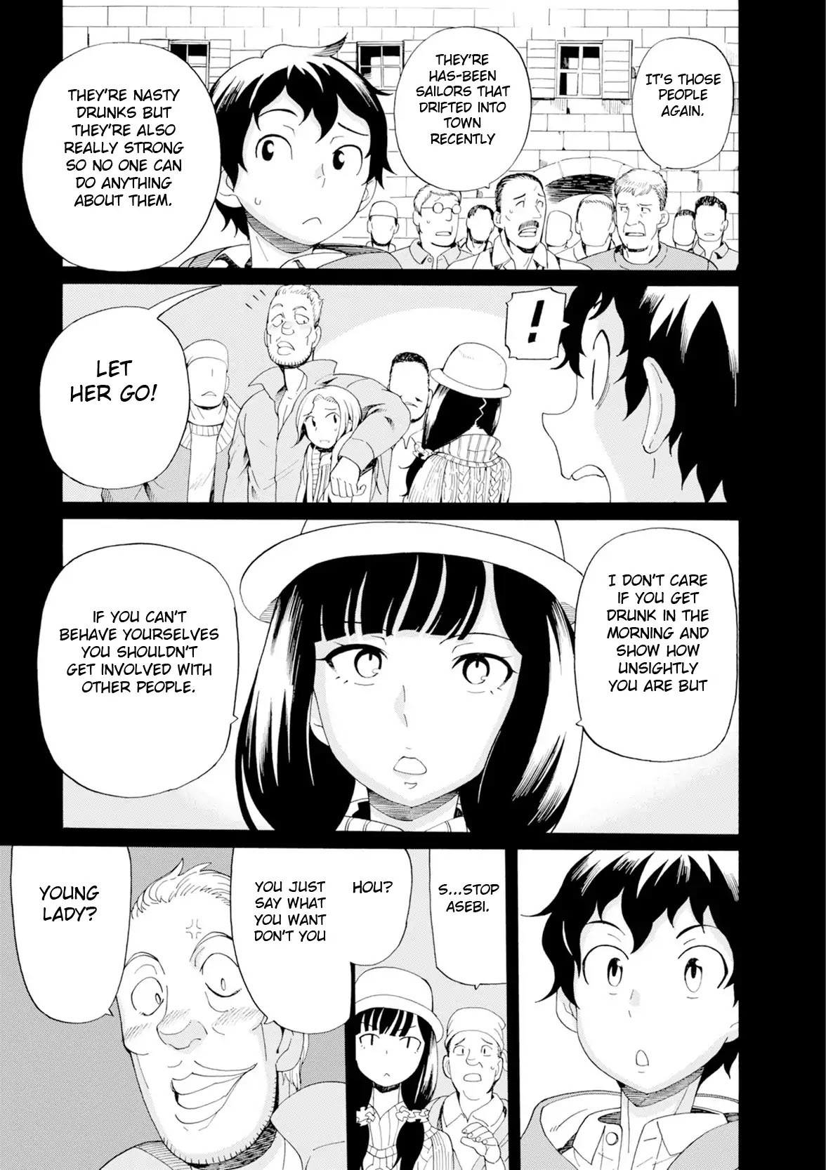 Asebi and Adventurers of Sky World Chapter 31 page 5 - Chapter 31: Assassin and meeting