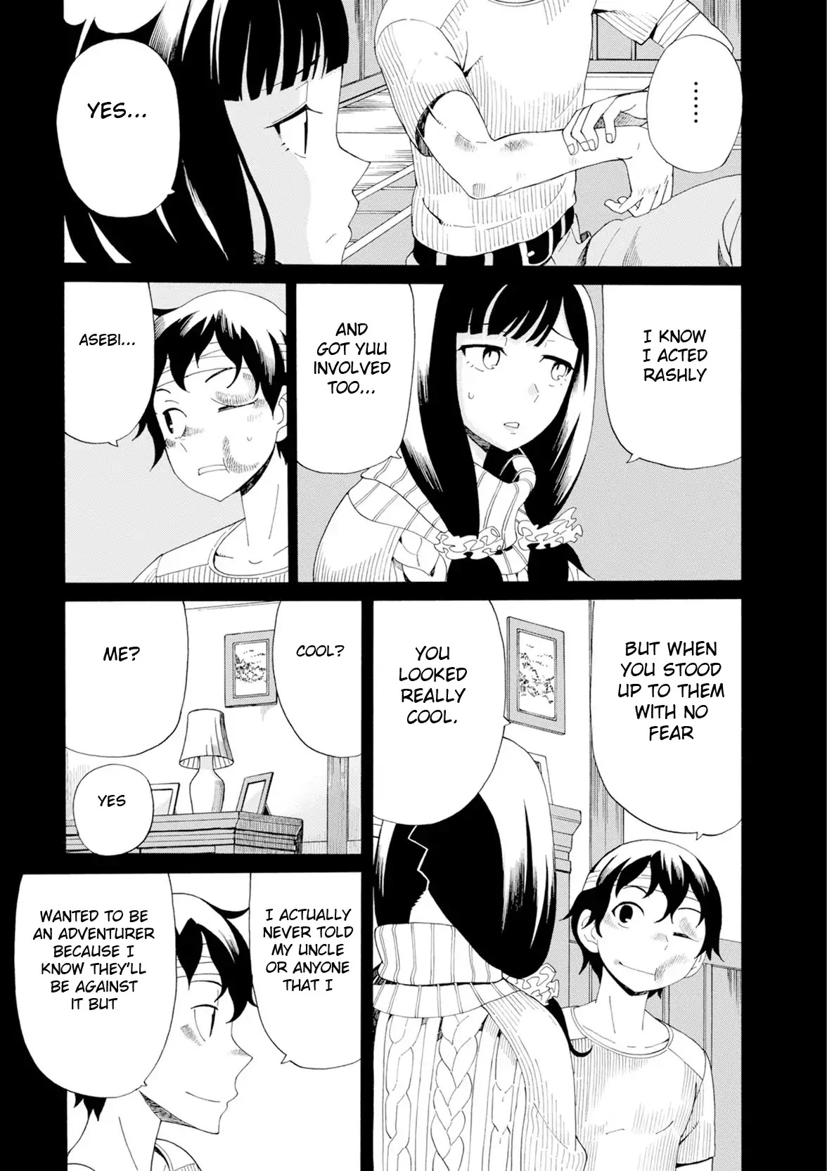Asebi and Adventurers of Sky World Chapter 31 page 7 - Chapter 31: Assassin and meeting