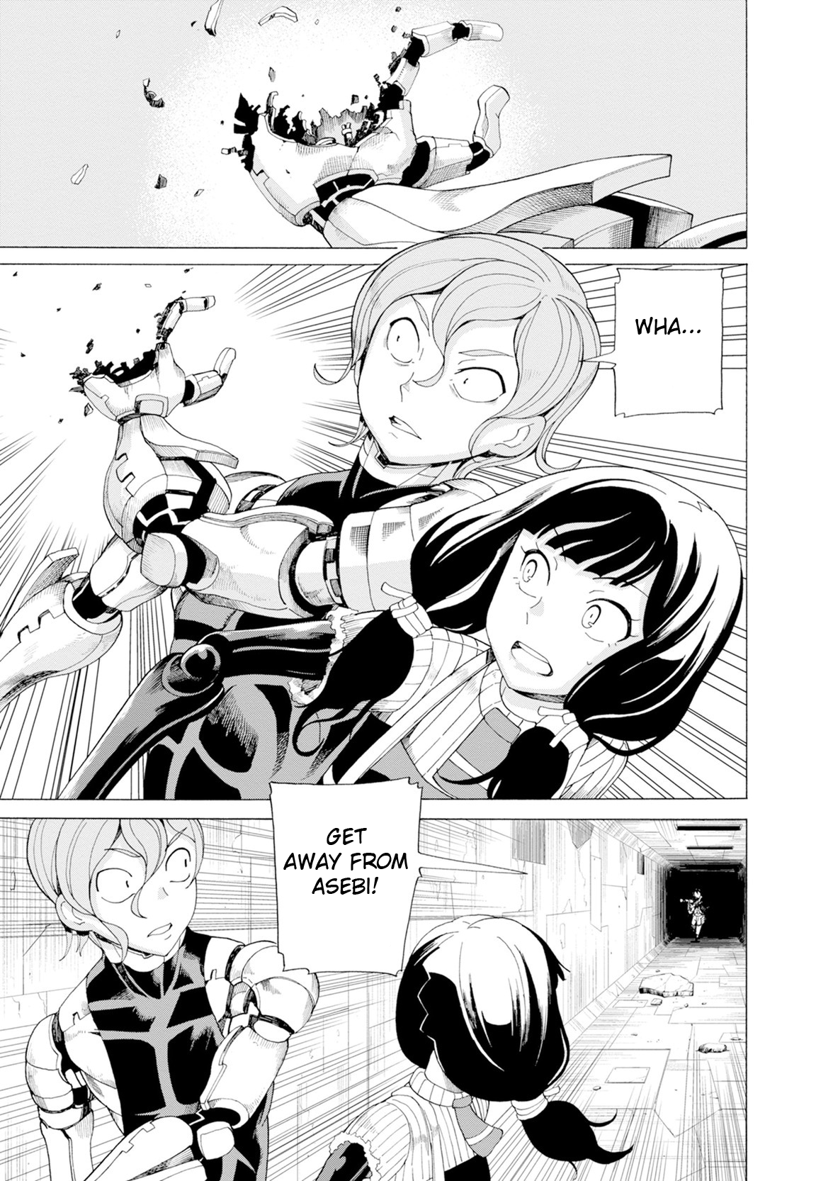Asebi and Adventurers of Sky World Chapter 32 page 13 - Chapter 32: Decision and battle start