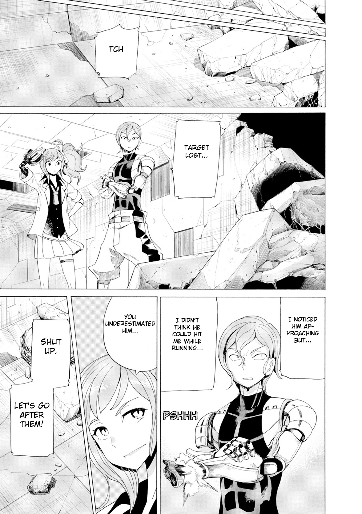 Asebi and Adventurers of Sky World Chapter 32 page 17 - Chapter 32: Decision and battle start