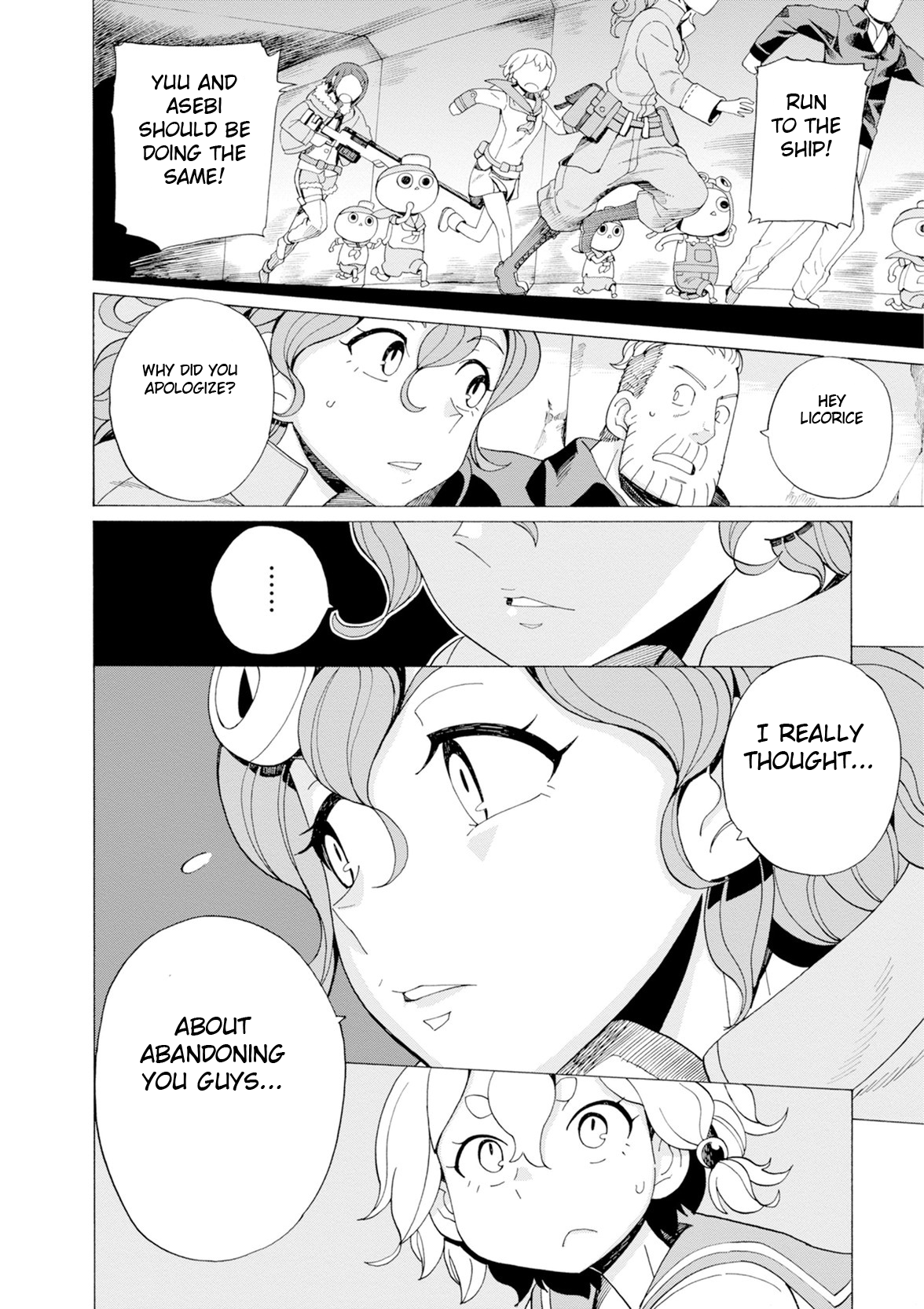 Asebi and Adventurers of Sky World Chapter 32 page 30 - Chapter 32: Decision and battle start