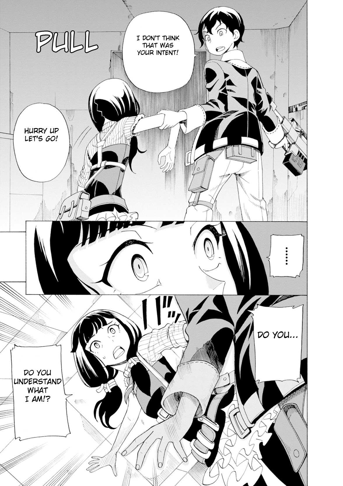 Asebi and Adventurers of Sky World Chapter 32 page 35 - Chapter 32: Decision and battle start