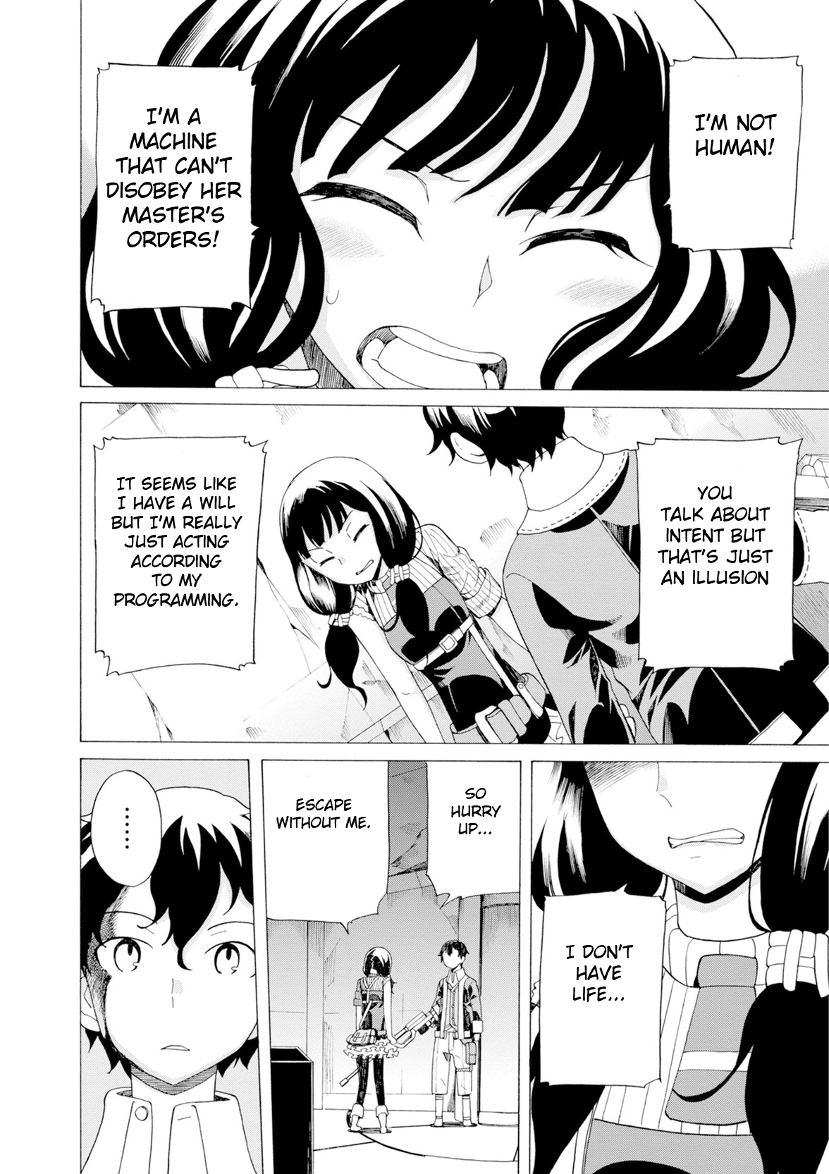 Asebi and Adventurers of Sky World Chapter 32 page 36 - Chapter 32: Decision and battle start