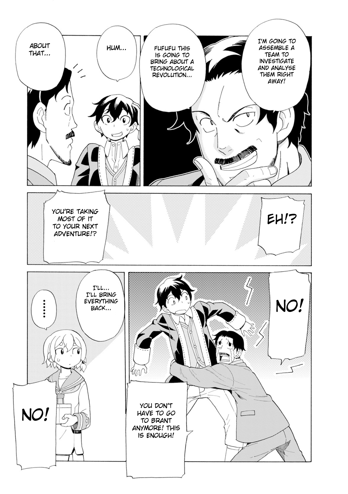 Asebi and Adventurers of Sky World Chapter 32 page 41 - Chapter 32: Decision and battle start