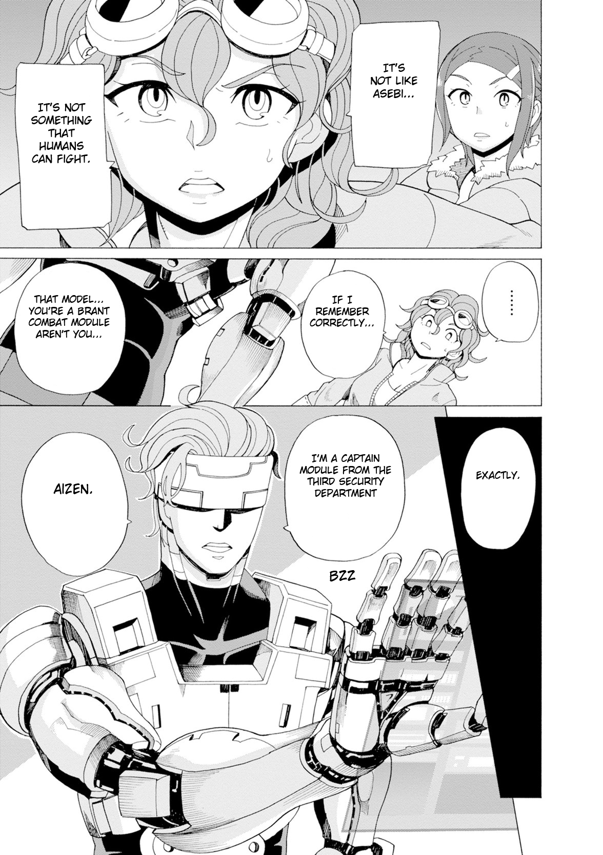 Asebi and Adventurers of Sky World Chapter 32 page 5 - Chapter 32: Decision and battle start