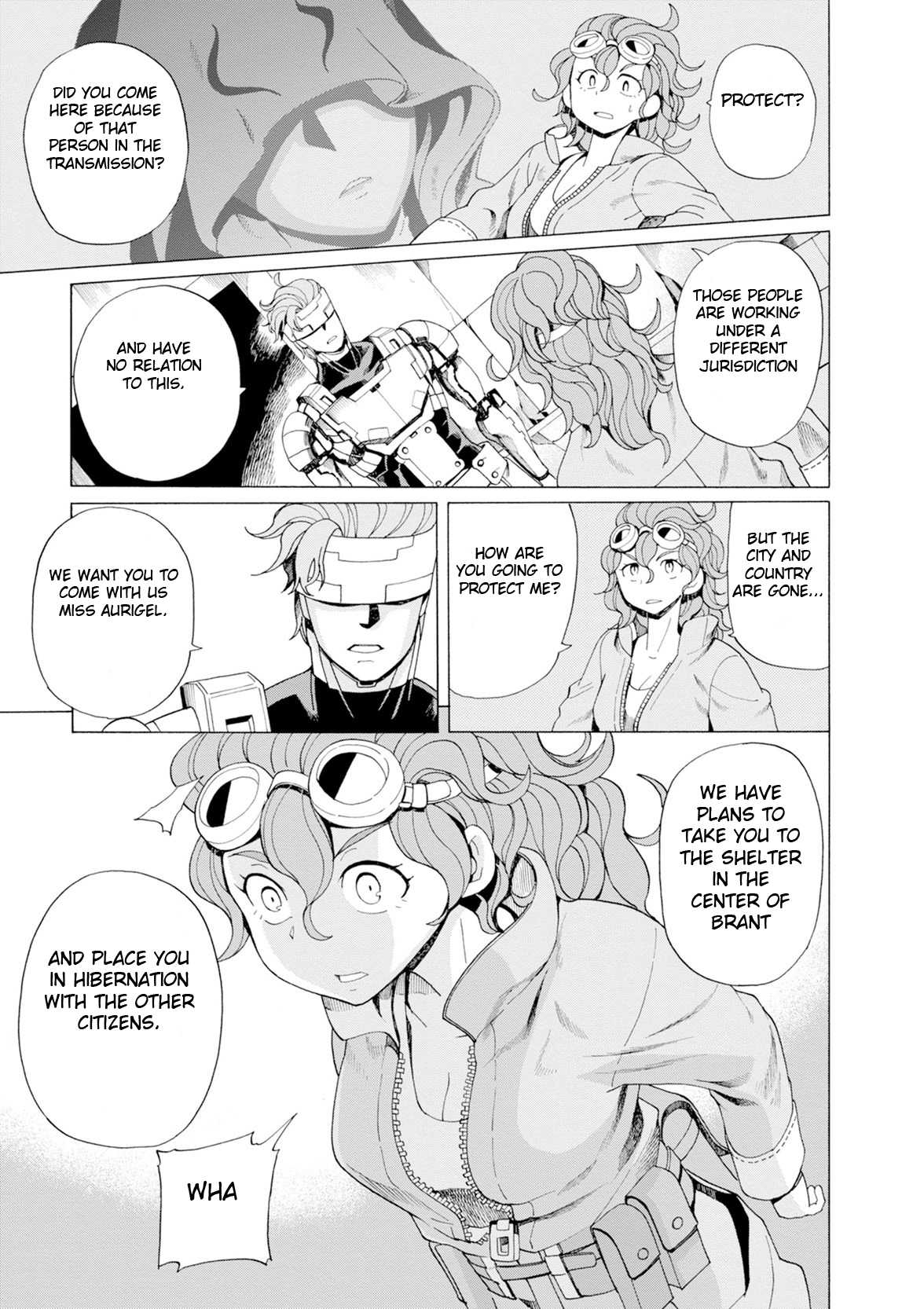Asebi and Adventurers of Sky World Chapter 32 page 7 - Chapter 32: Decision and battle start