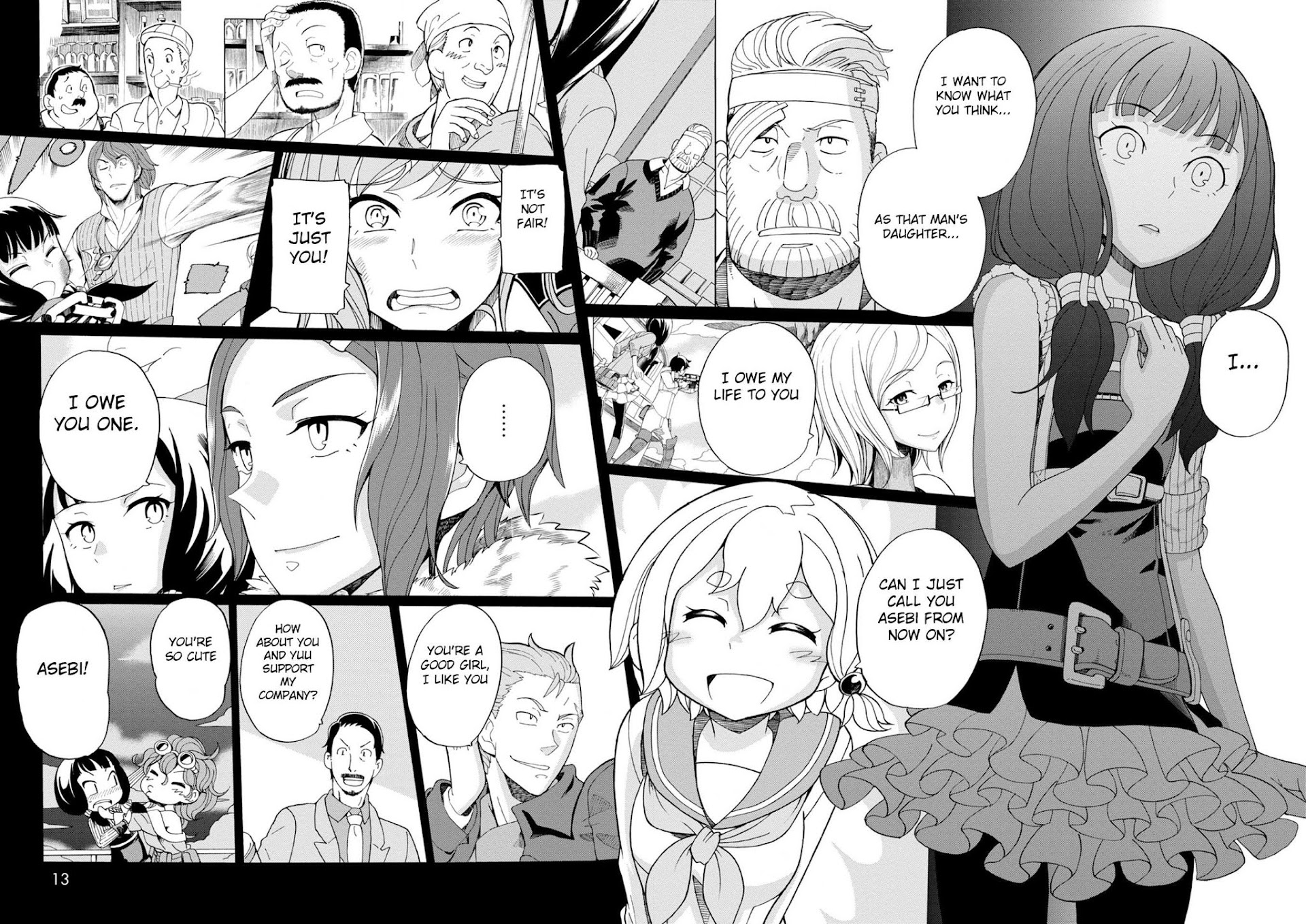 Asebi and Adventurers of Sky World Chapter 33 page 11 - Chapter 33: Asebi and people of sky world