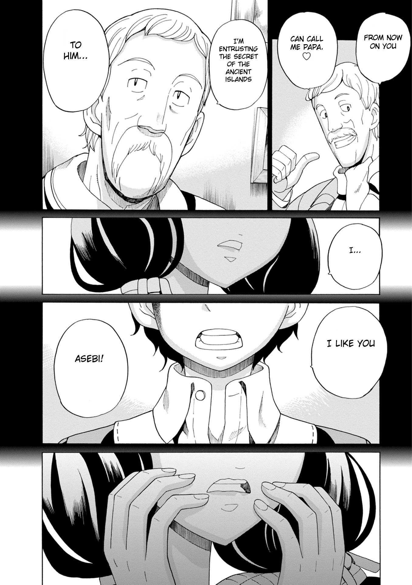 Asebi and Adventurers of Sky World Chapter 33 page 12 - Chapter 33: Asebi and people of sky world