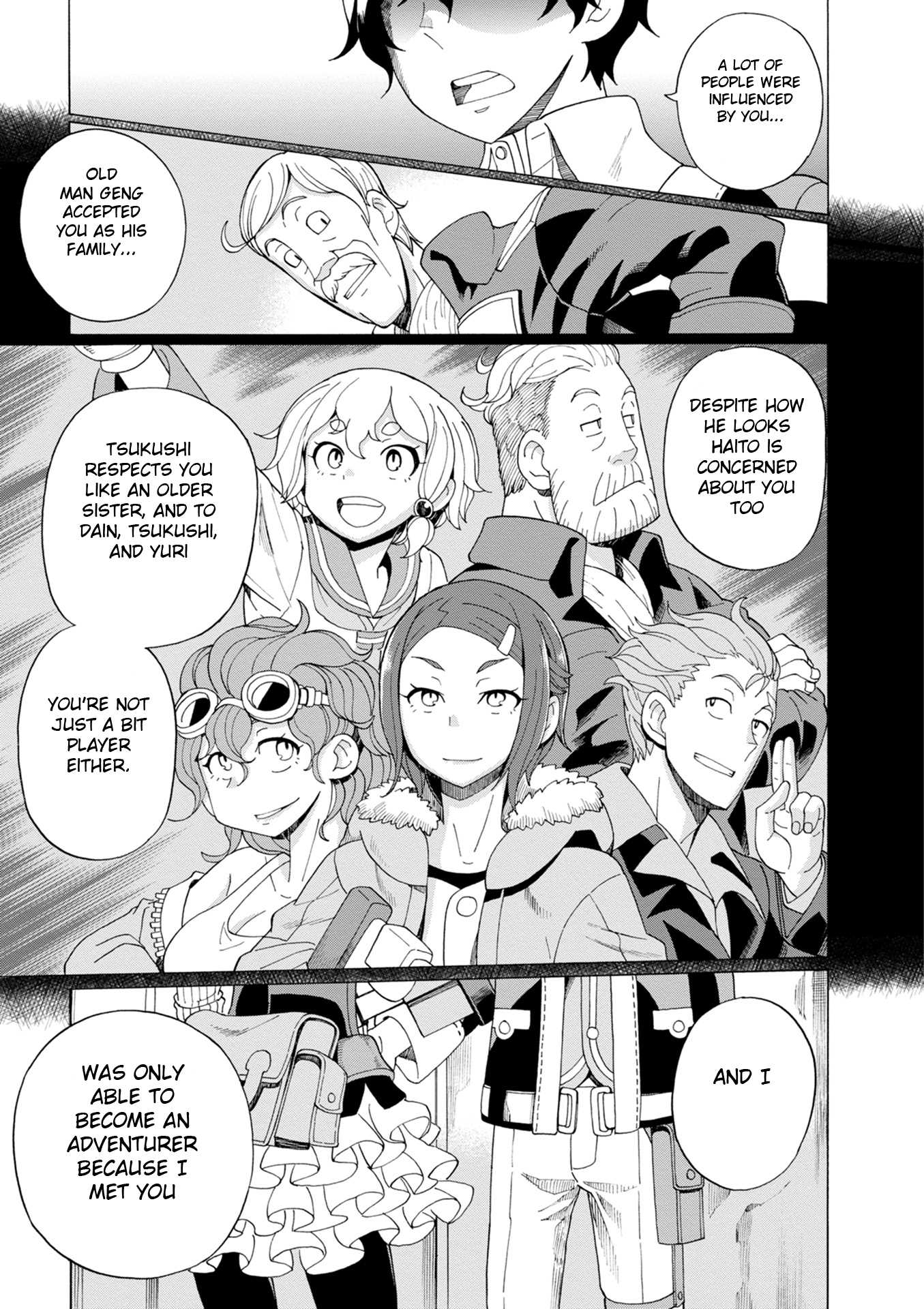 Asebi and Adventurers of Sky World Chapter 33 page 8 - Chapter 33: Asebi and people of sky world