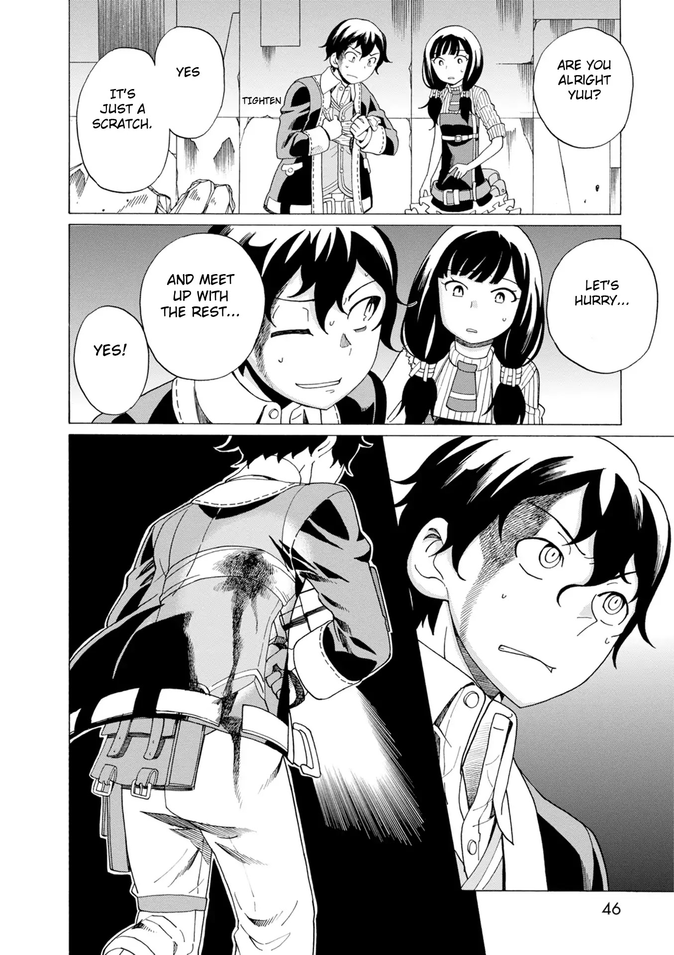 Asebi and Adventurers of Sky World Chapter 34 page 14 - Chapter 34: Confusion and Punishment​
