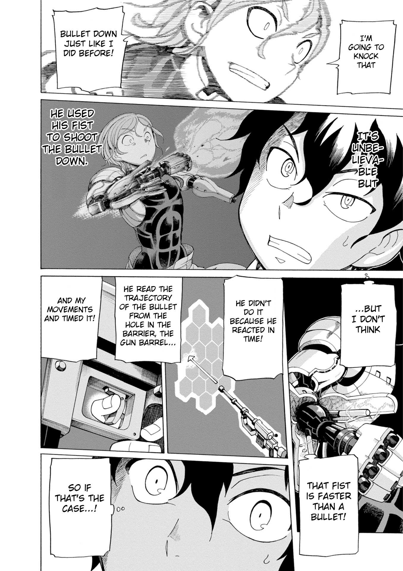 Asebi and Adventurers of Sky World Chapter 35 page 10 - Chapter 35: Battle and standard combat module