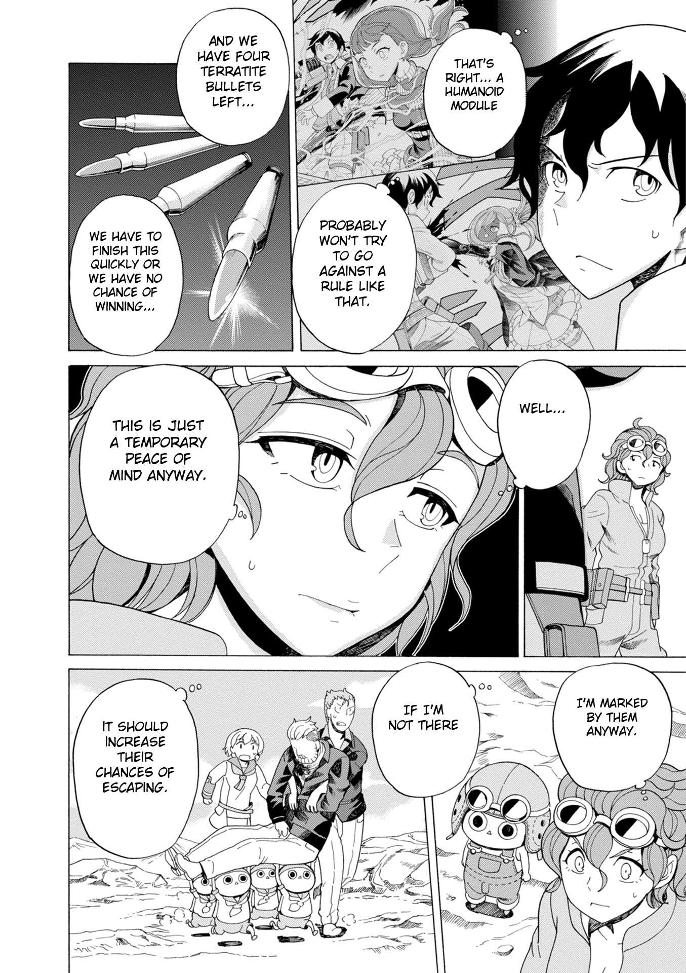 Asebi and Adventurers of Sky World Chapter 35 page 20 - Chapter 35: Battle and standard combat module
