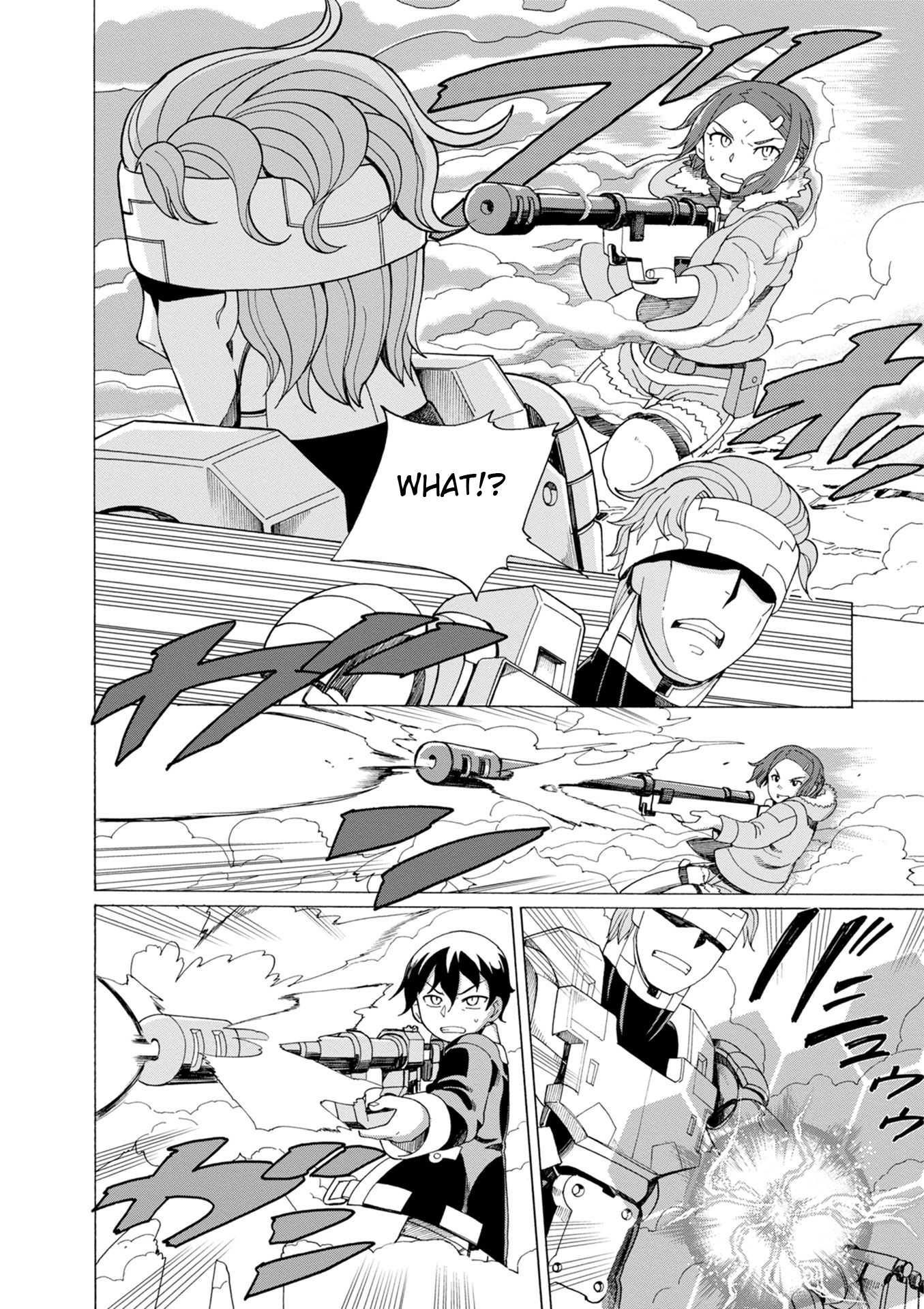 Asebi and Adventurers of Sky World Chapter 35 page 25 - Chapter 35: Battle and standard combat module