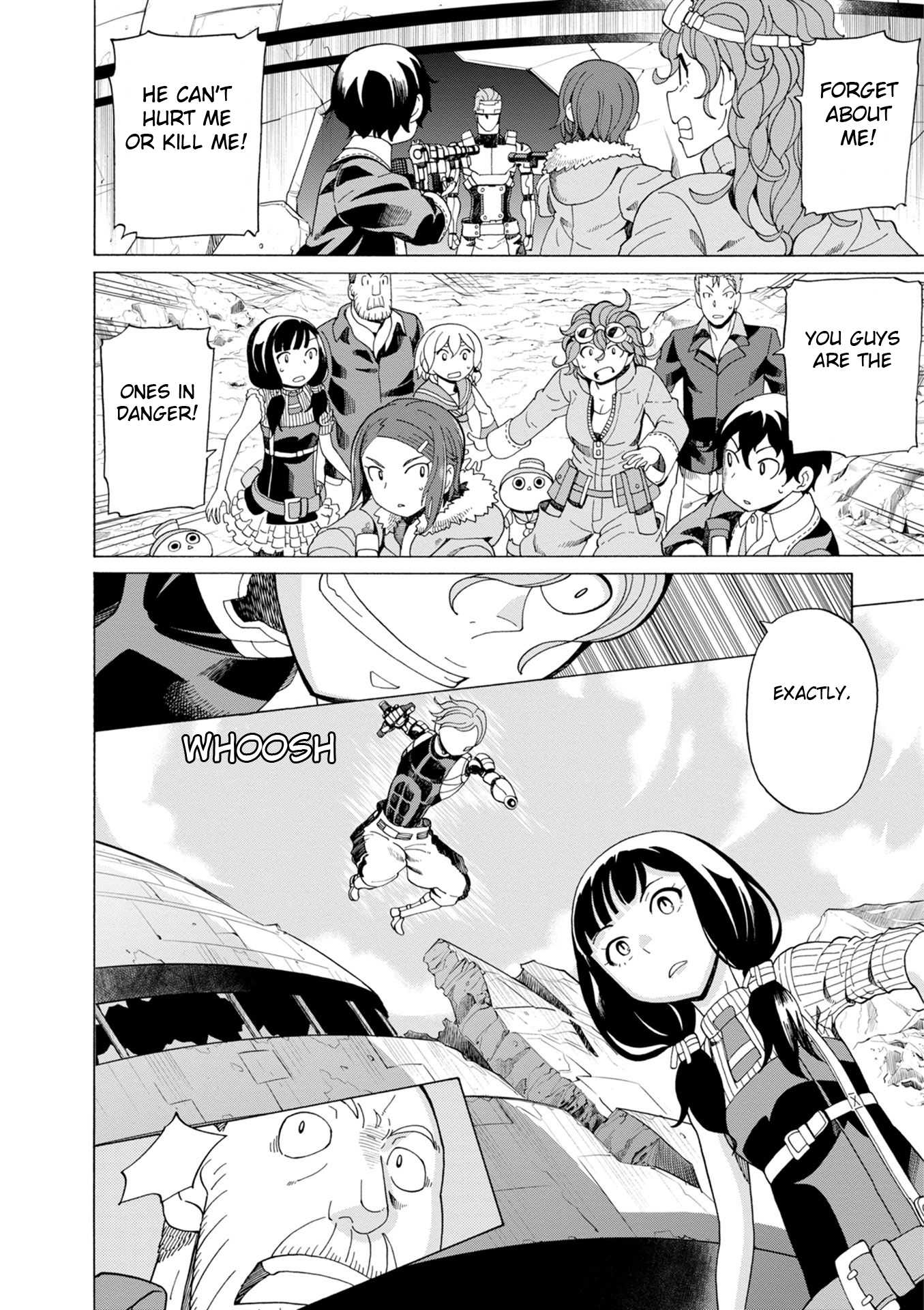 Asebi and Adventurers of Sky World Chapter 35 page 6 - Chapter 35: Battle and standard combat module