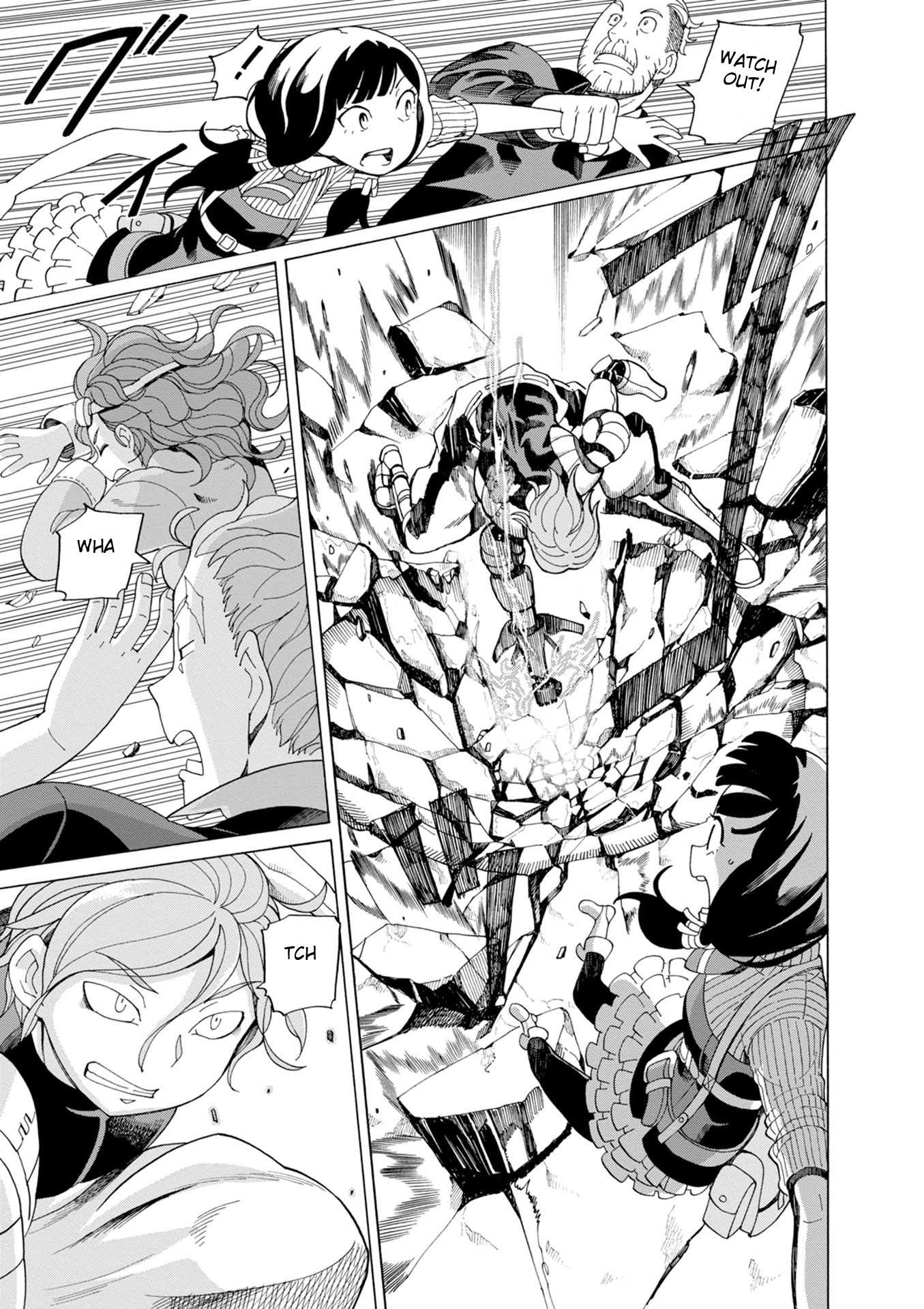 Asebi and Adventurers of Sky World Chapter 35 page 7 - Chapter 35: Battle and standard combat module