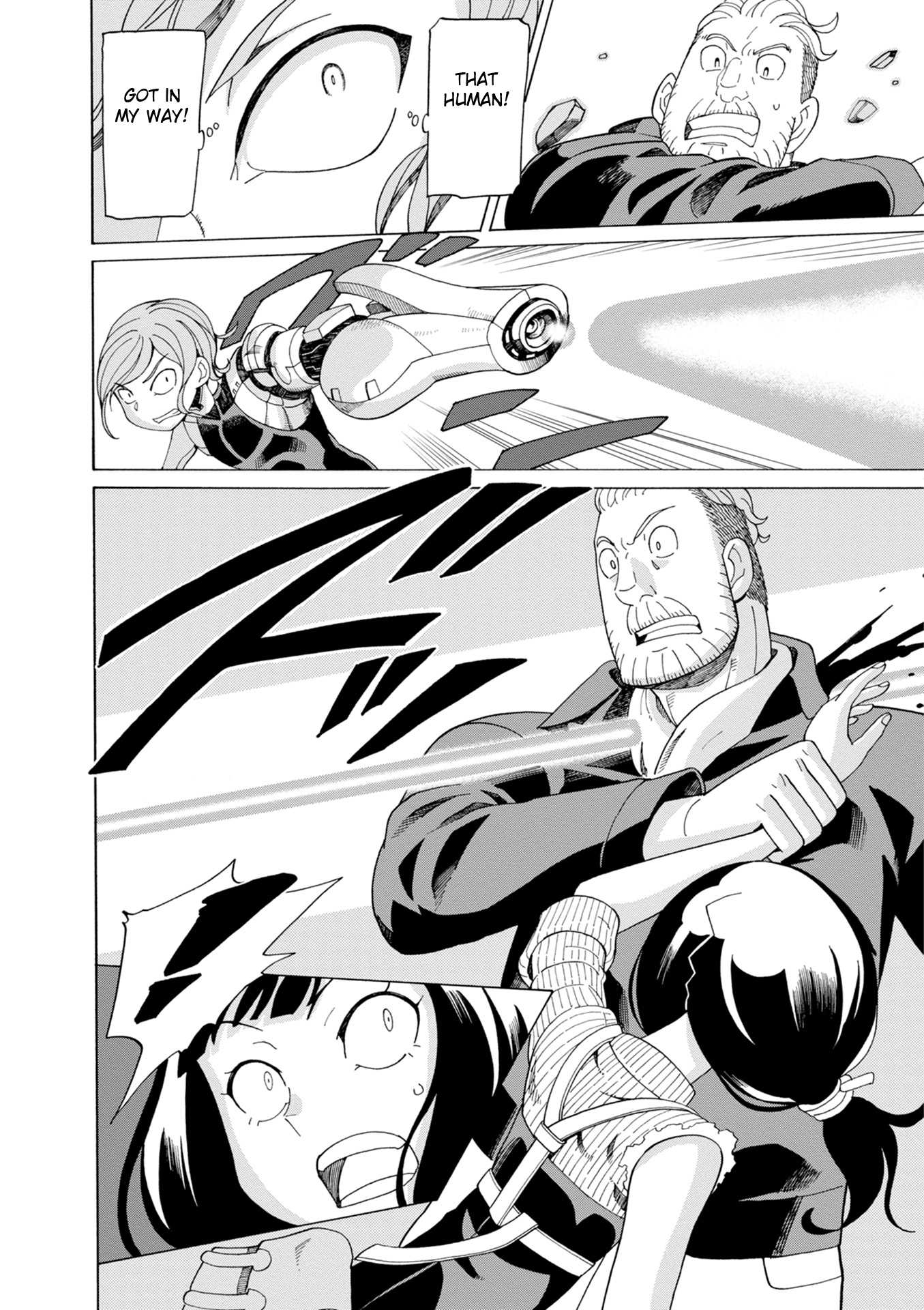 Asebi and Adventurers of Sky World Chapter 35 page 8 - Chapter 35: Battle and standard combat module