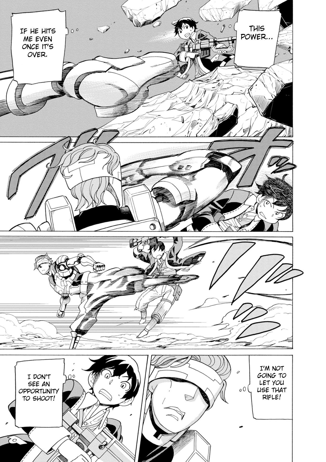 Asebi and Adventurers of Sky World Chapter 36 page 11 - Chapter 36: Power and pride