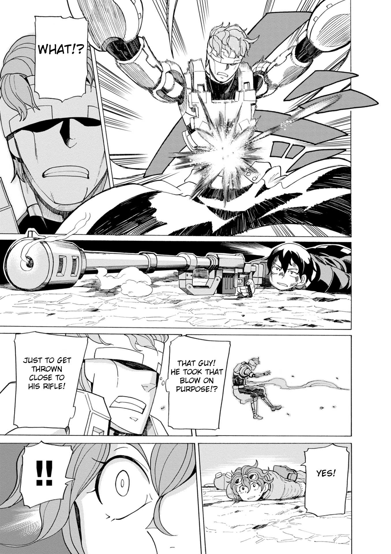 Asebi and Adventurers of Sky World Chapter 36 page 15 - Chapter 36: Power and pride