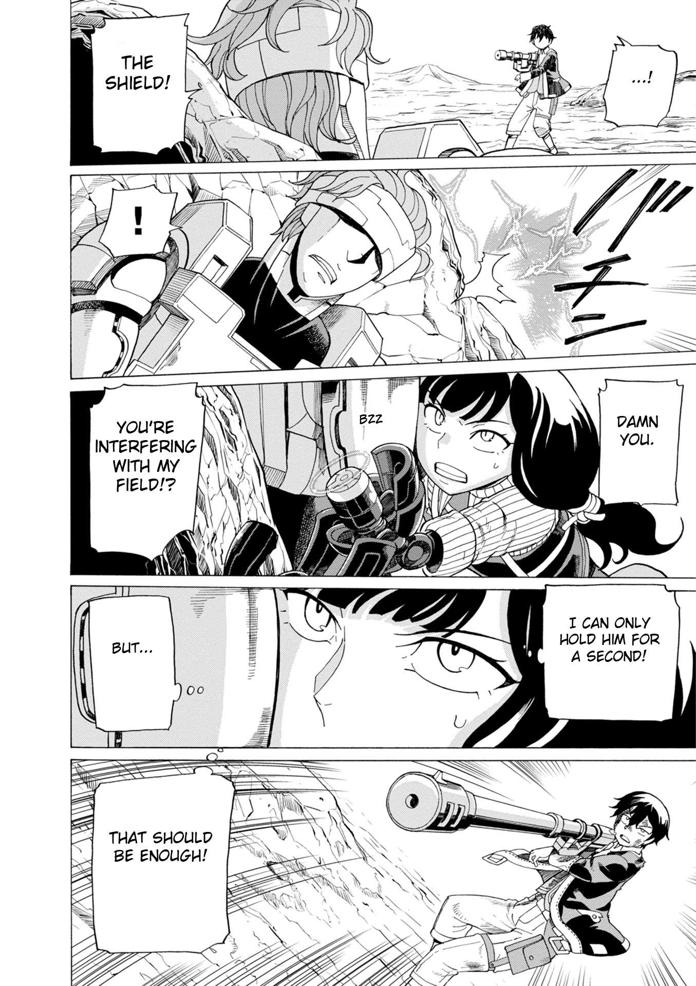 Asebi and Adventurers of Sky World Chapter 36 page 18 - Chapter 36: Power and pride