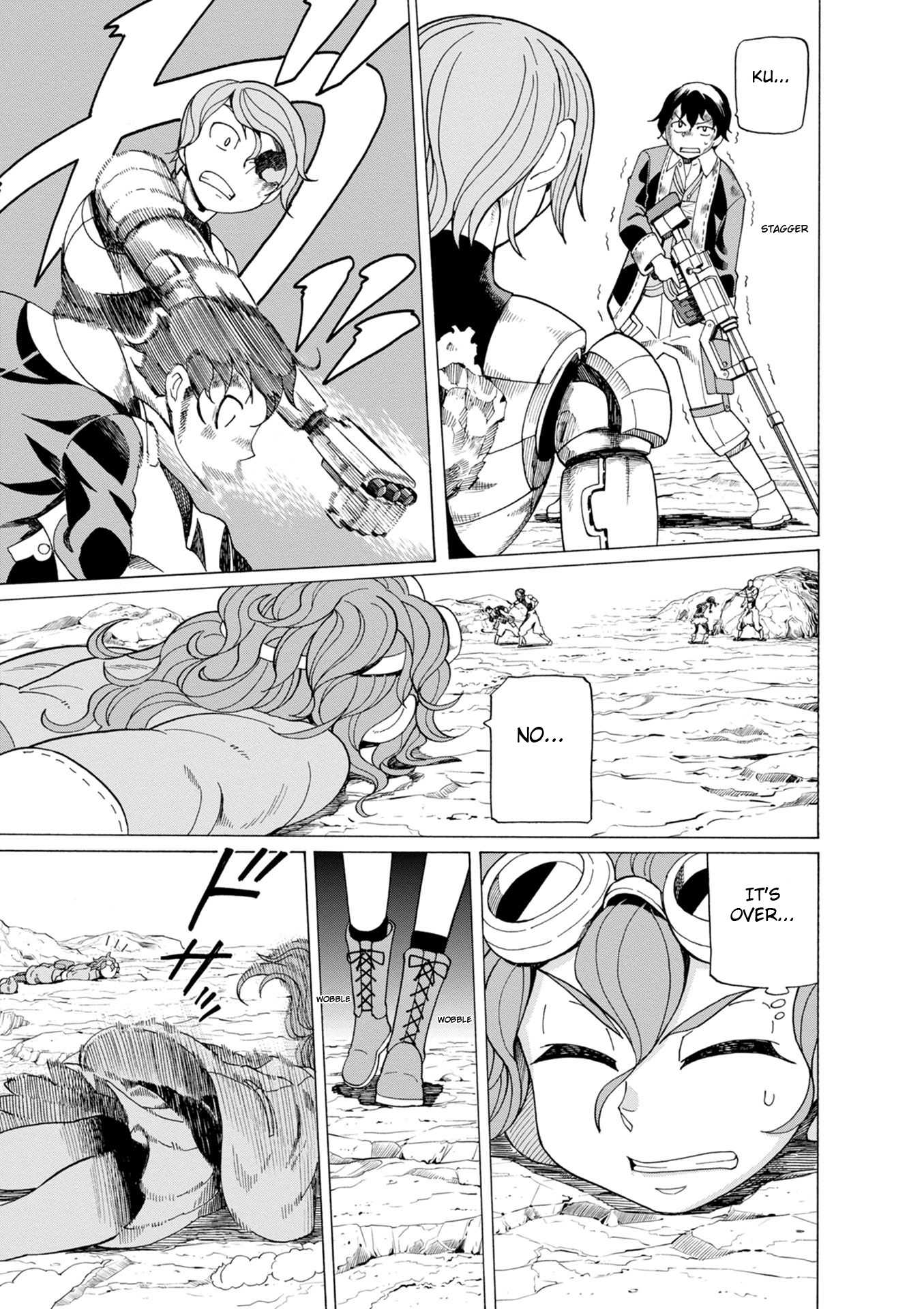 Asebi and Adventurers of Sky World Chapter 36 page 23 - Chapter 36: Power and pride