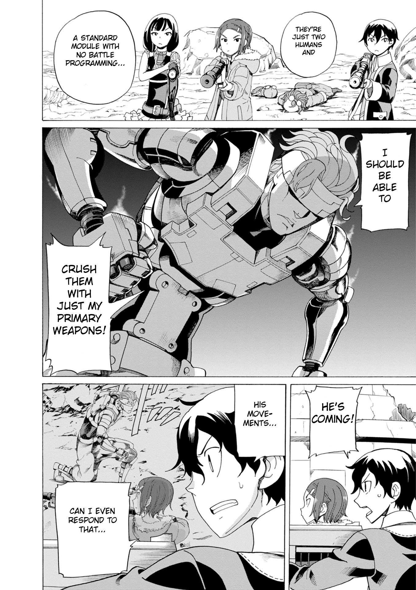 Asebi and Adventurers of Sky World Chapter 36 page 4 - Chapter 36: Power and pride