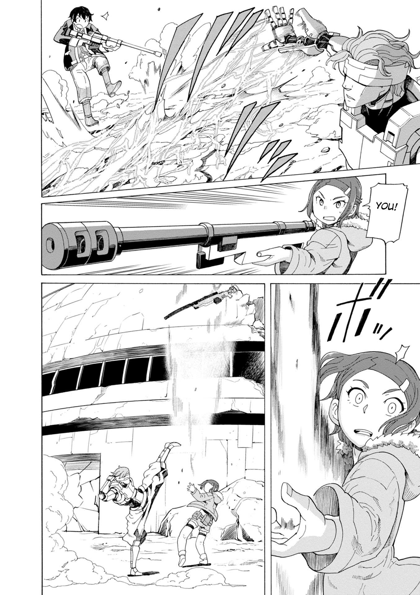 Asebi and Adventurers of Sky World Chapter 36 page 6 - Chapter 36: Power and pride