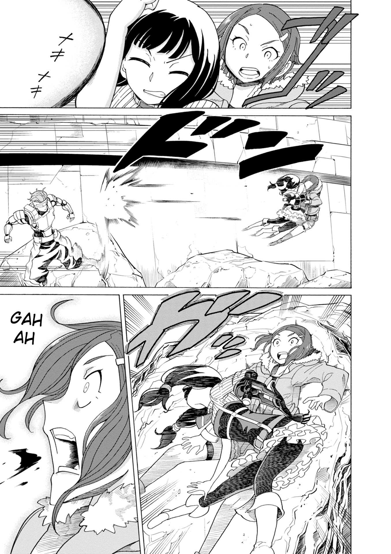 Asebi and Adventurers of Sky World Chapter 36 page 9 - Chapter 36: Power and pride