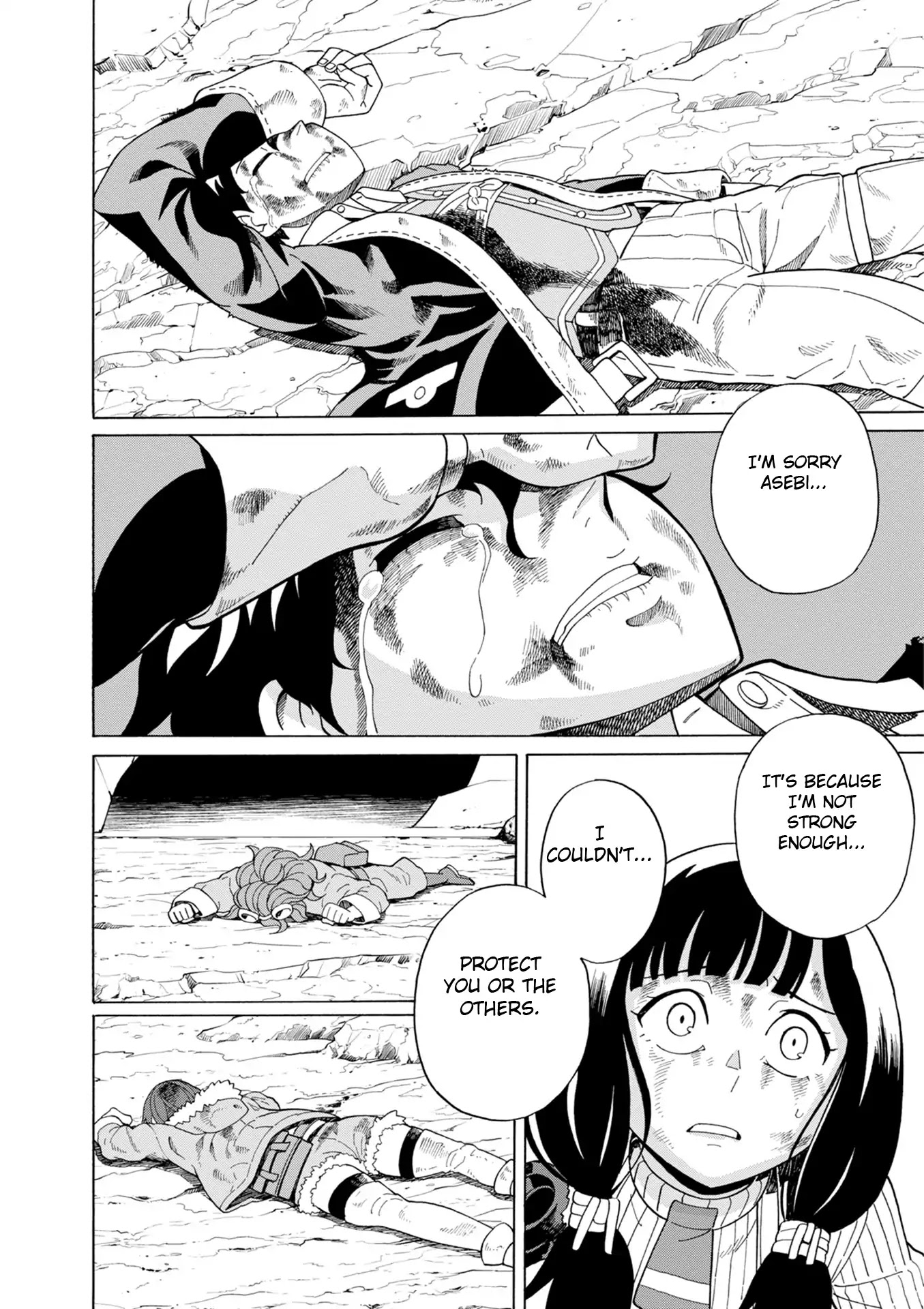 Asebi and Adventurers of Sky World Chapter 38 page 10 - Chapter 38: Tears and friends