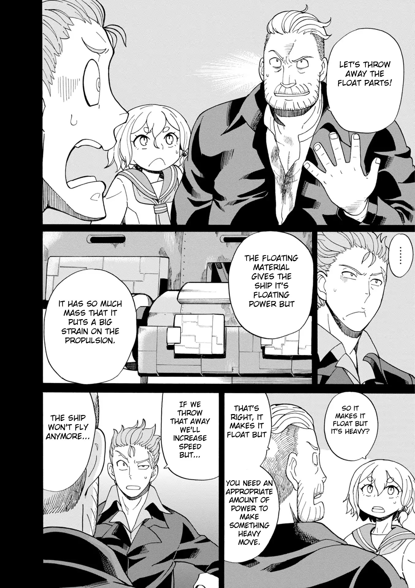 Asebi and Adventurers of Sky World Chapter 38 page 21 - Chapter 38: Tears and friends