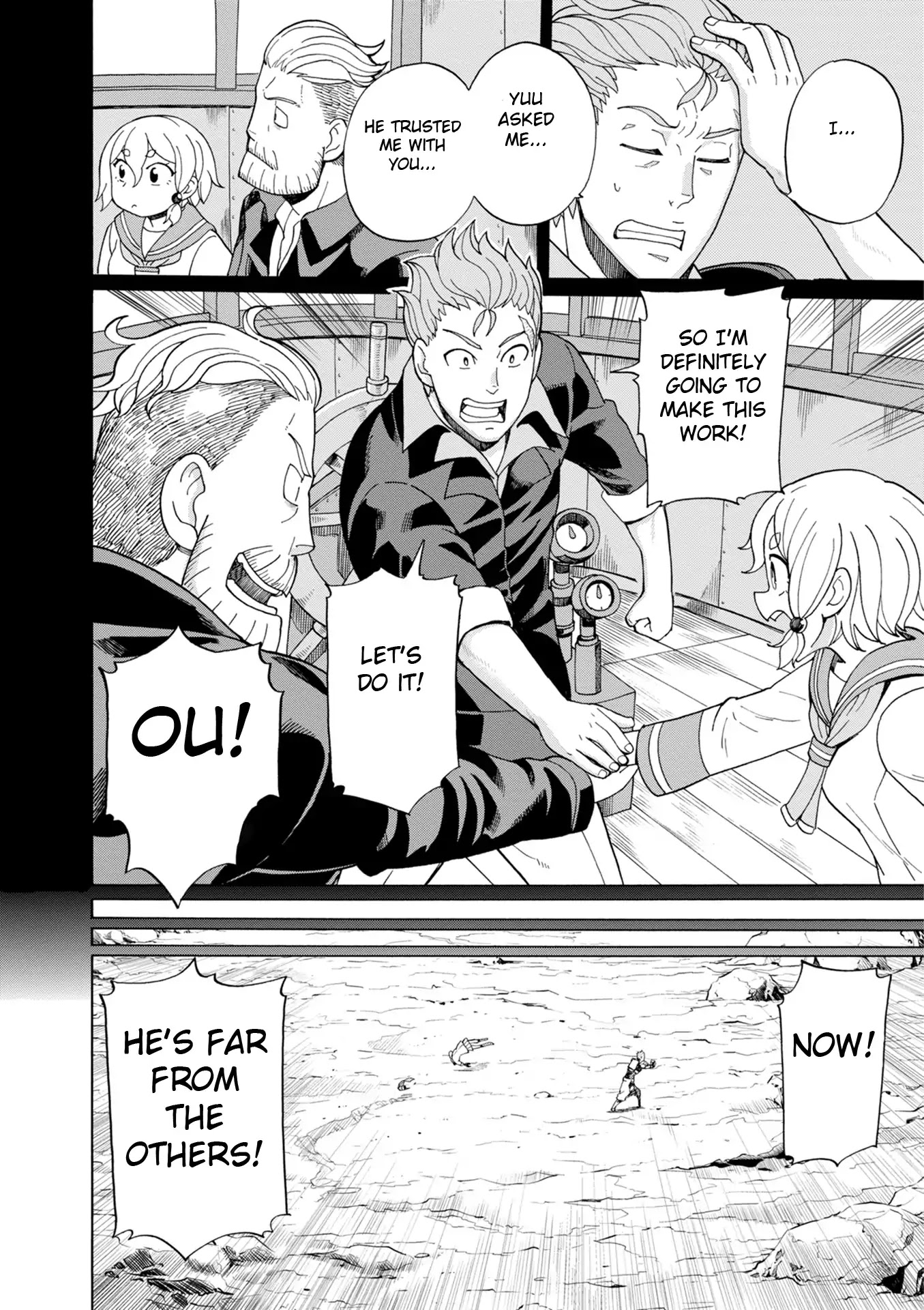 Asebi and Adventurers of Sky World Chapter 38 page 23 - Chapter 38: Tears and friends