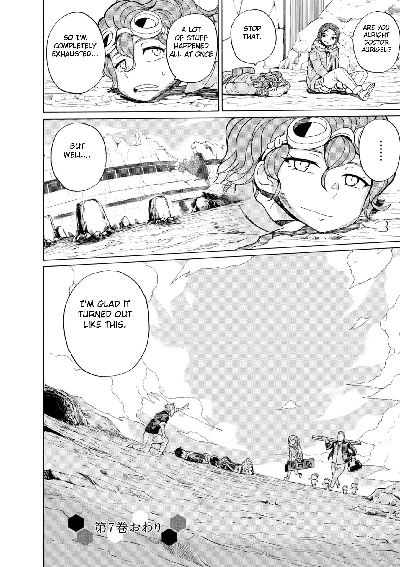 Asebi and Adventurers of Sky World Chapter 38 page 30 - Chapter 38: Tears and friends