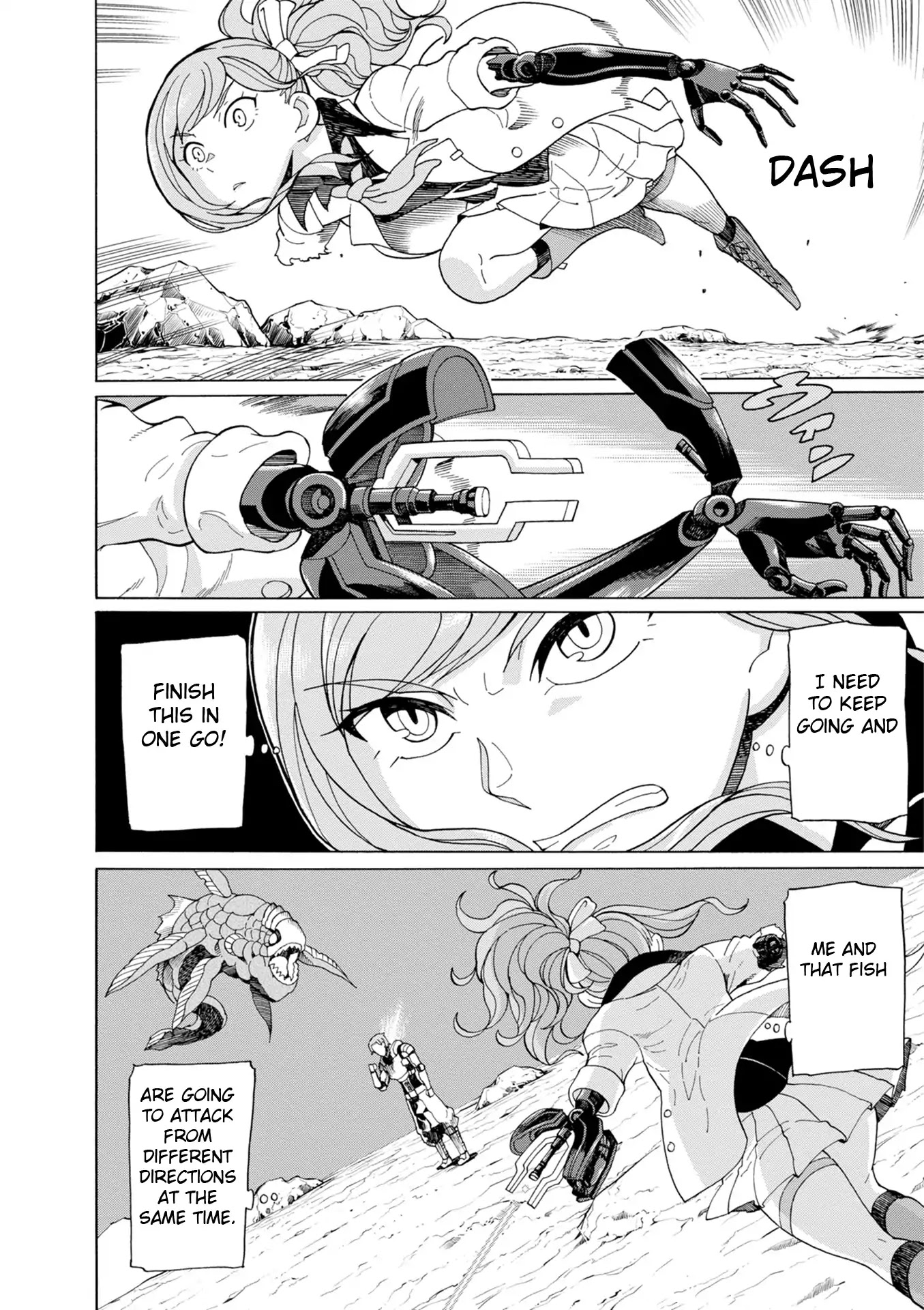 Asebi and Adventurers of Sky World Chapter 38 page 4 - Chapter 38: Tears and friends