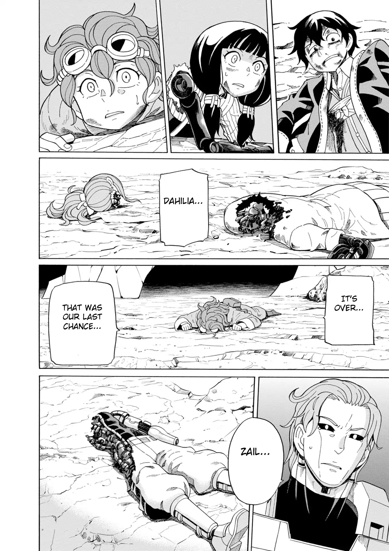 Asebi and Adventurers of Sky World Chapter 38 page 8 - Chapter 38: Tears and friends