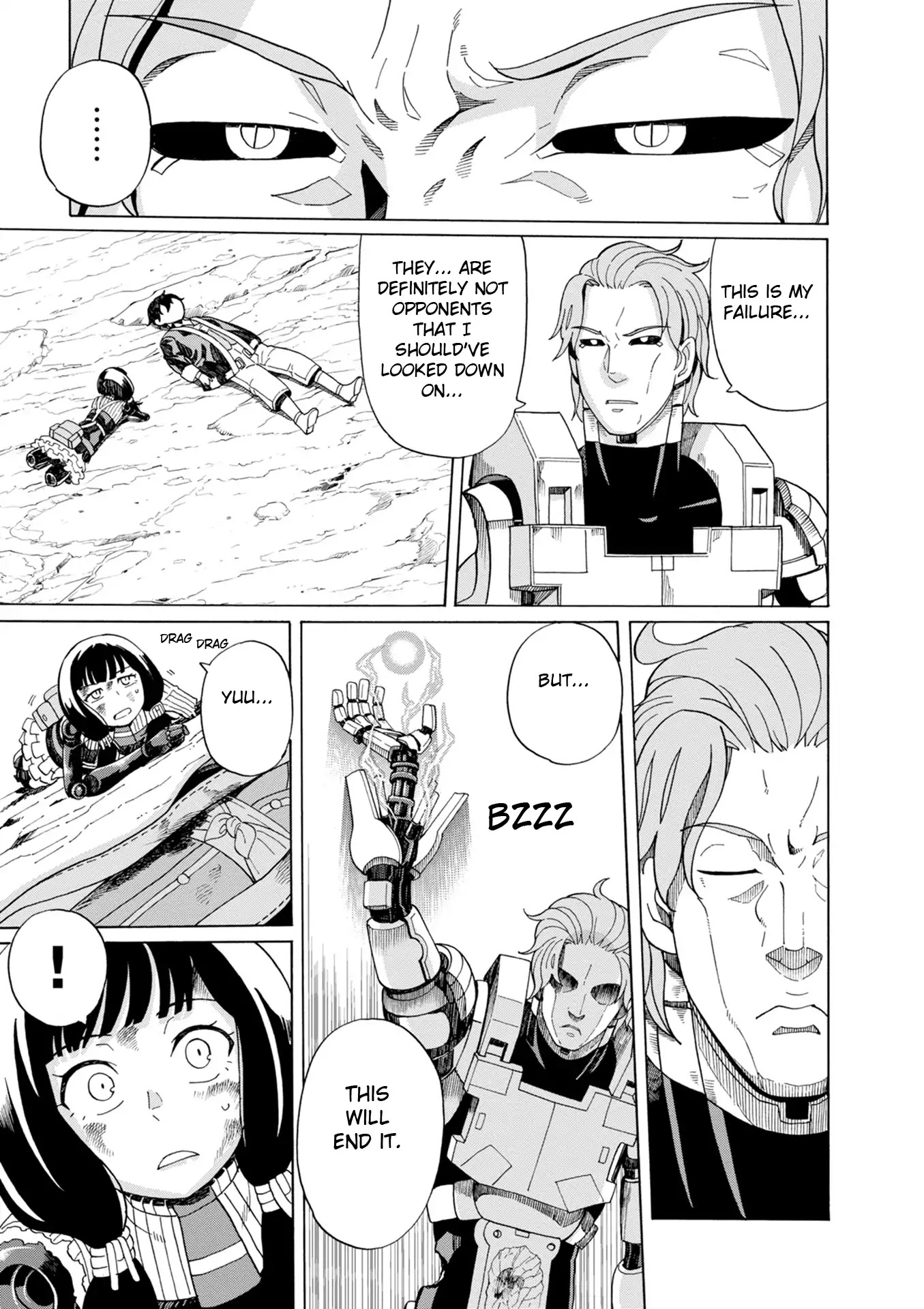 Asebi and Adventurers of Sky World Chapter 38 page 9 - Chapter 38: Tears and friends