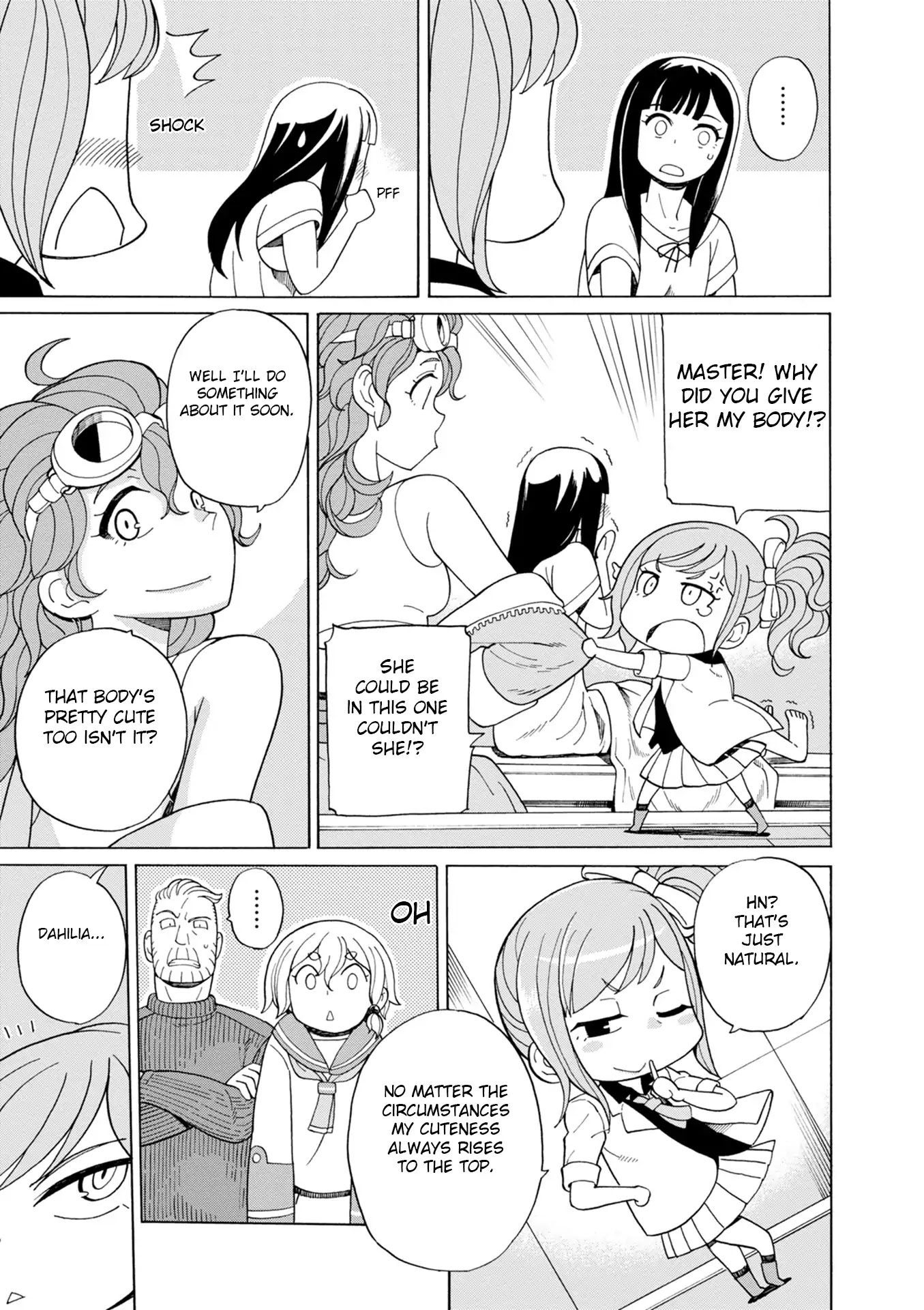 Asebi and Adventurers of Sky World Chapter 39 page 13 - Chapter 39: Bonds and scheme