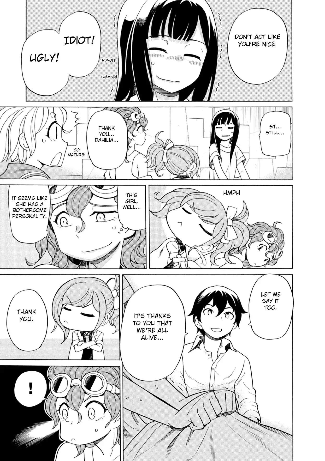Asebi and Adventurers of Sky World Chapter 39 page 15 - Chapter 39: Bonds and scheme