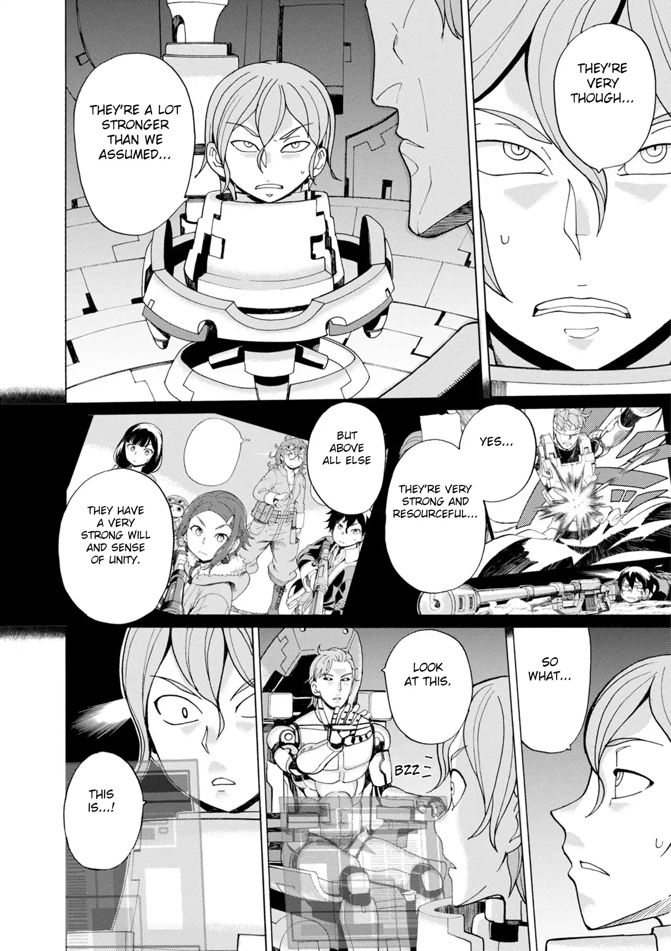 Asebi and Adventurers of Sky World Chapter 39 page 32 - Chapter 39: Bonds and scheme