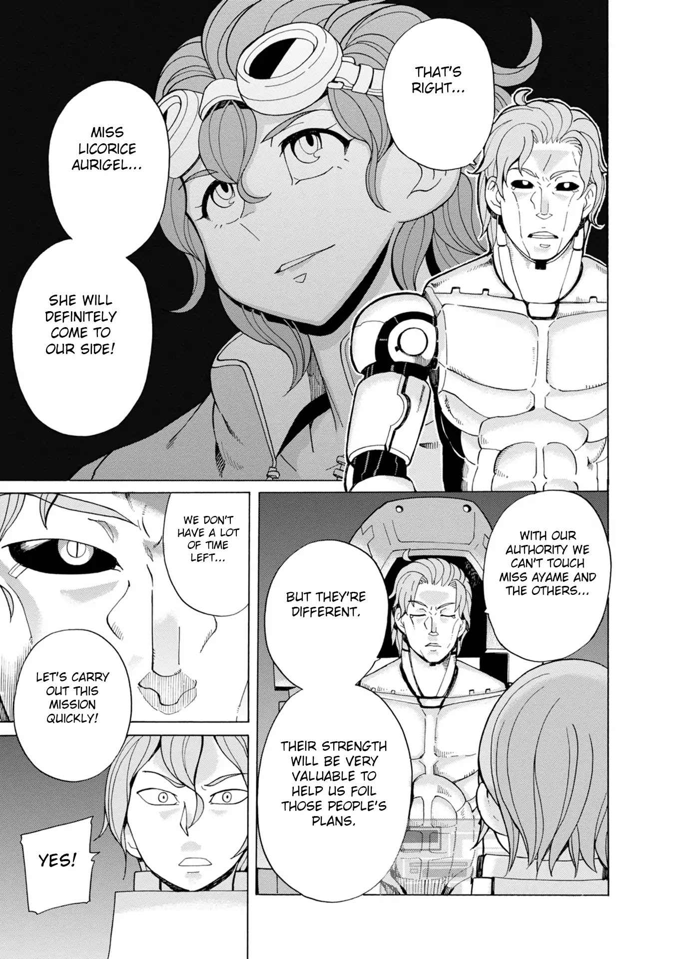Asebi and Adventurers of Sky World Chapter 39 page 33 - Chapter 39: Bonds and scheme