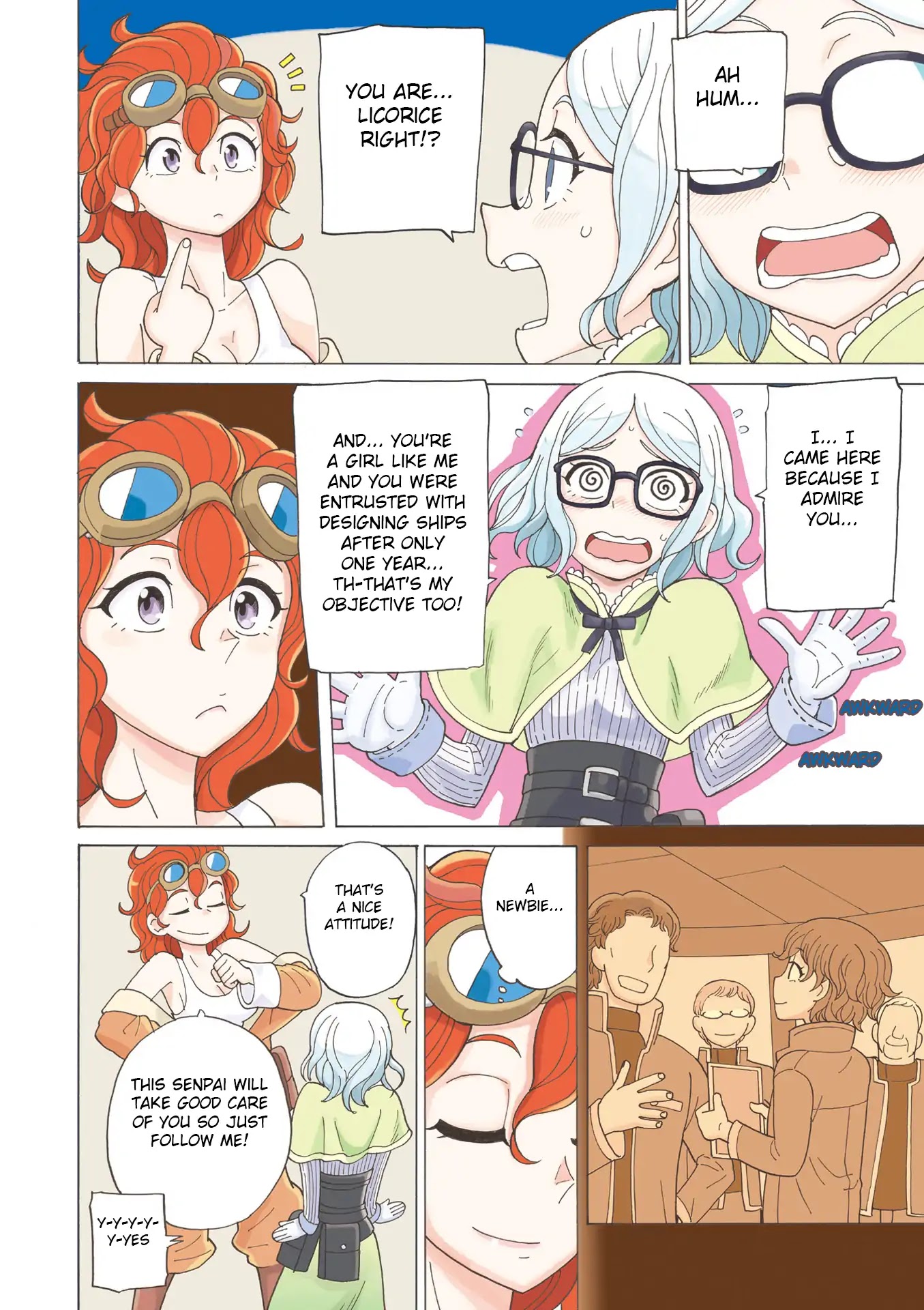 Asebi and Adventurers of Sky World Chapter 39 page 4 - Chapter 39: Bonds and scheme