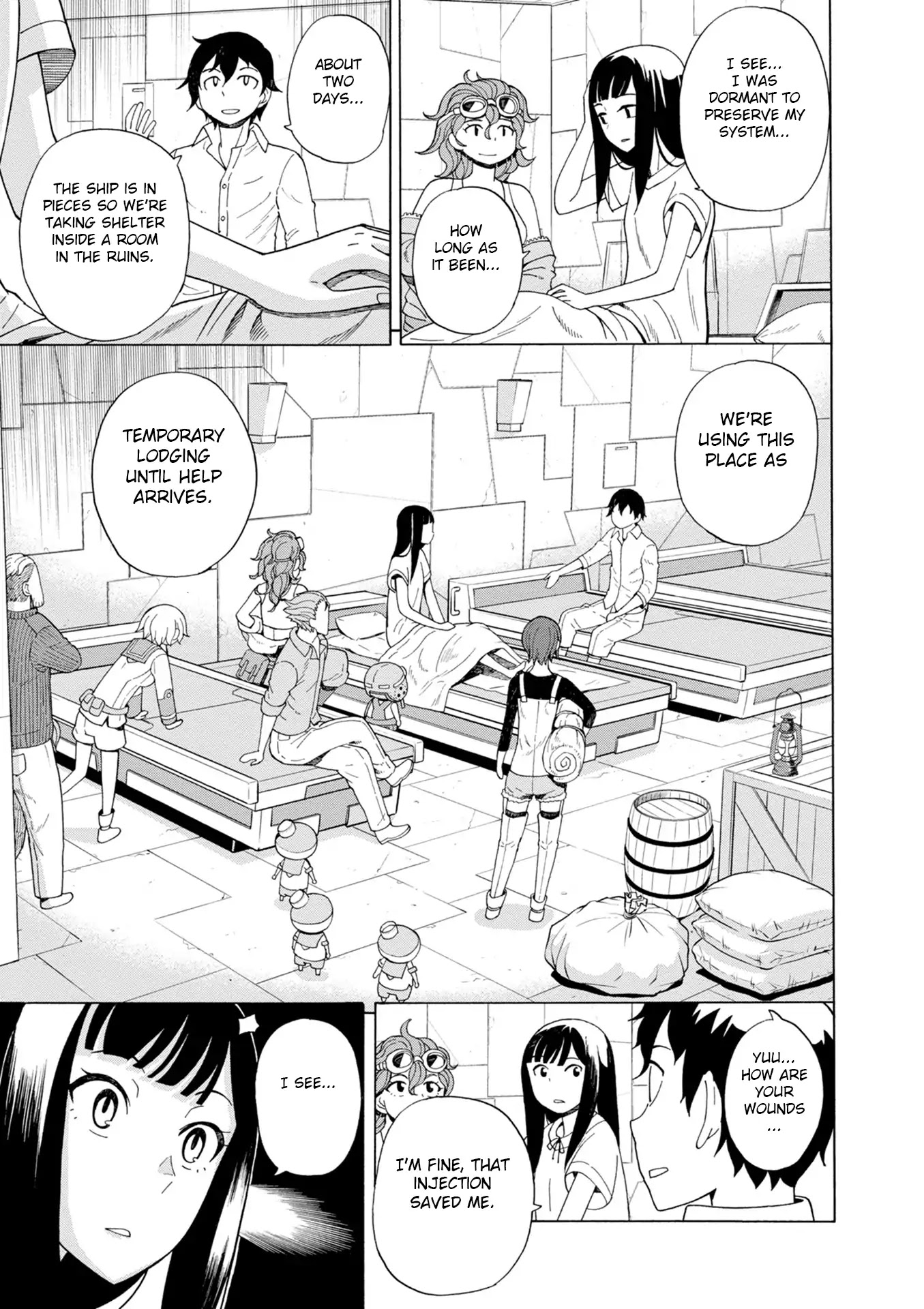 Asebi and Adventurers of Sky World Chapter 39 page 9 - Chapter 39: Bonds and scheme