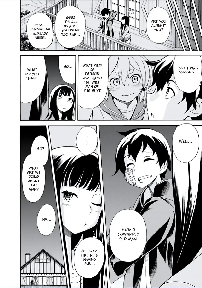 Asebi and Adventurers of Sky World Chapter 4 page 36 - Chapter 4: Yuu and Haito