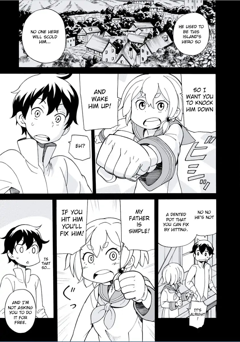 Asebi and Adventurers of Sky World Chapter 4 page 9 - Chapter 4: Yuu and Haito