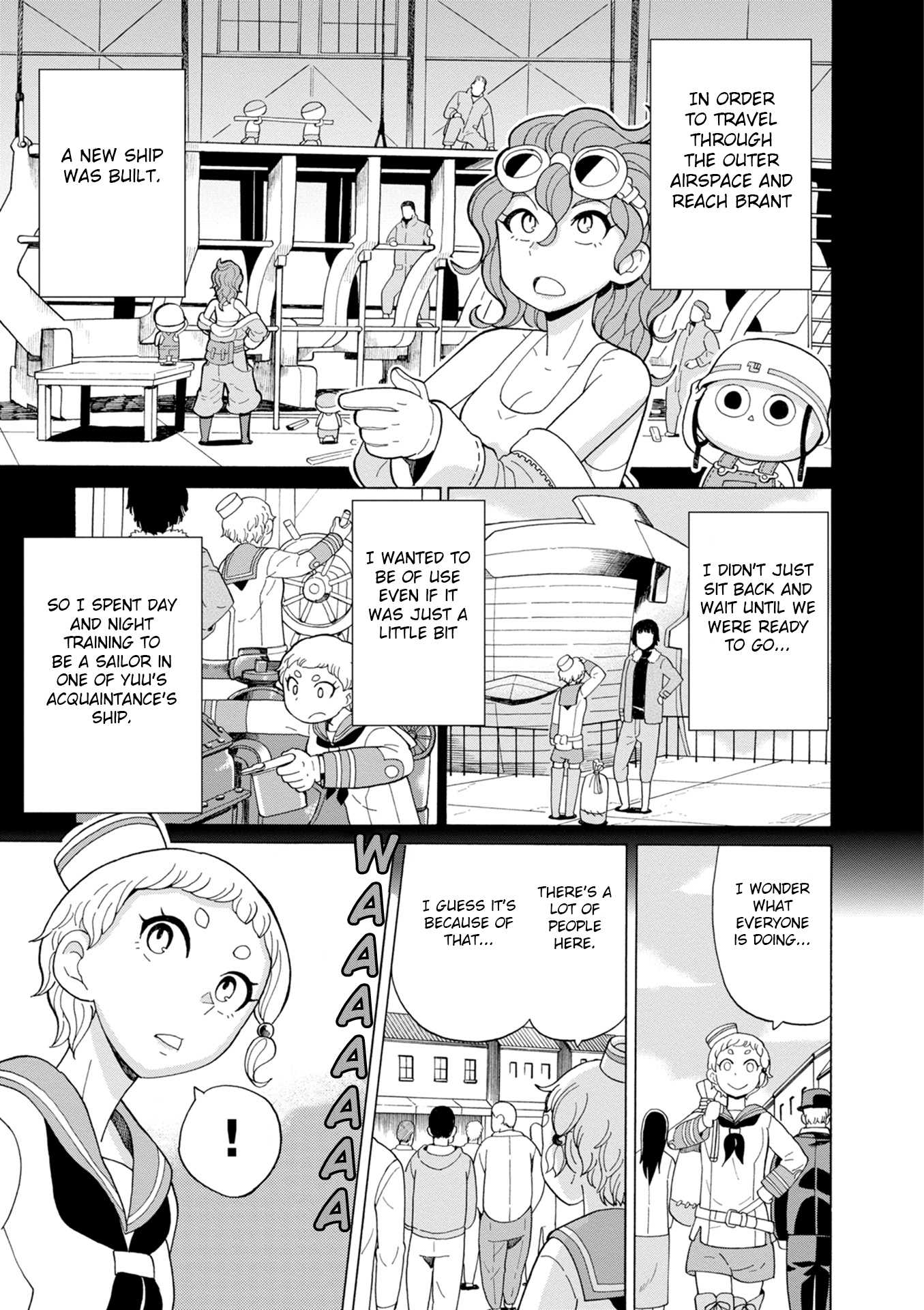 Asebi and Adventurers of Sky World Chapter 40 page 3 - Chapter 40: Adventurer and avenger