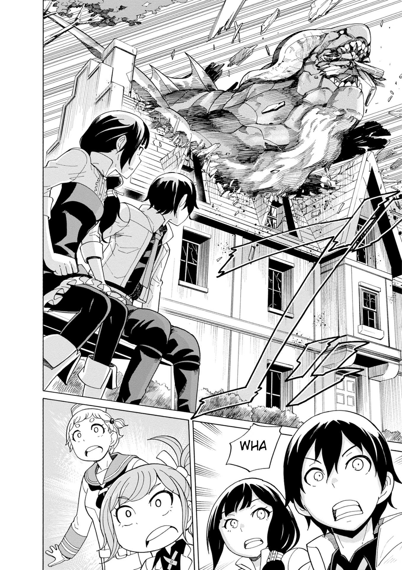 Asebi and Adventurers of Sky World Chapter 41 page 14 - Chapter 41: Yuu’s objective and dual core system