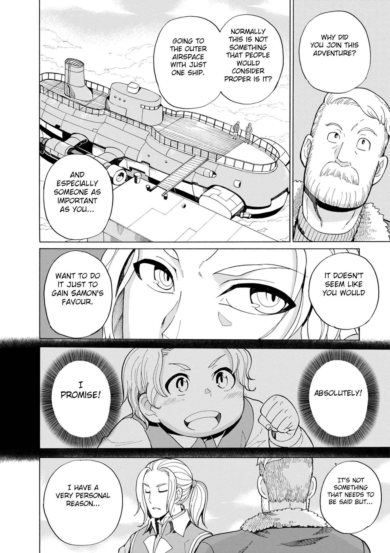 Asebi and Adventurers of Sky World Chapter 41 page 16 - Chapter 41: Yuu’s objective and dual core system