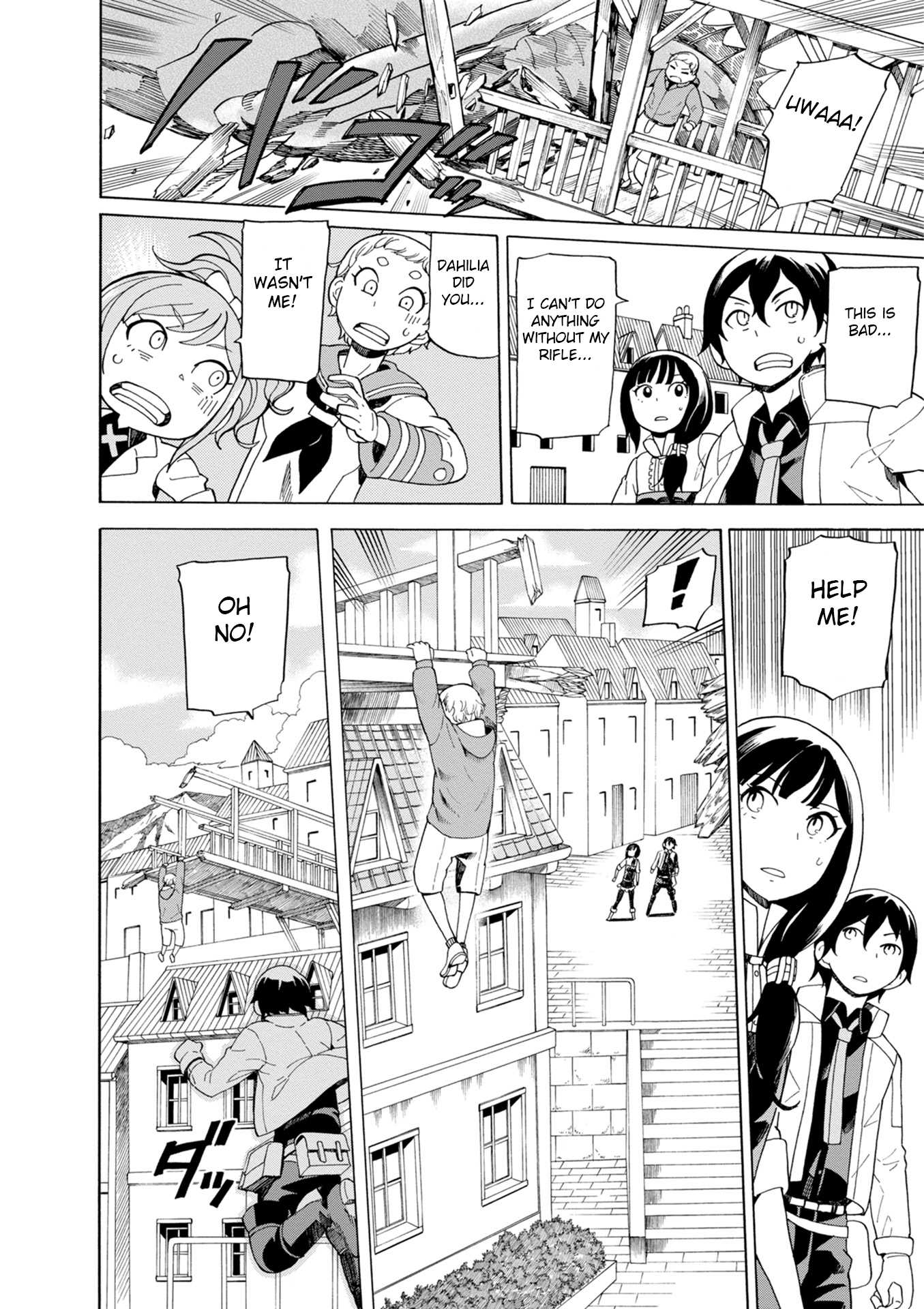 Asebi and Adventurers of Sky World Chapter 41 page 18 - Chapter 41: Yuu’s objective and dual core system