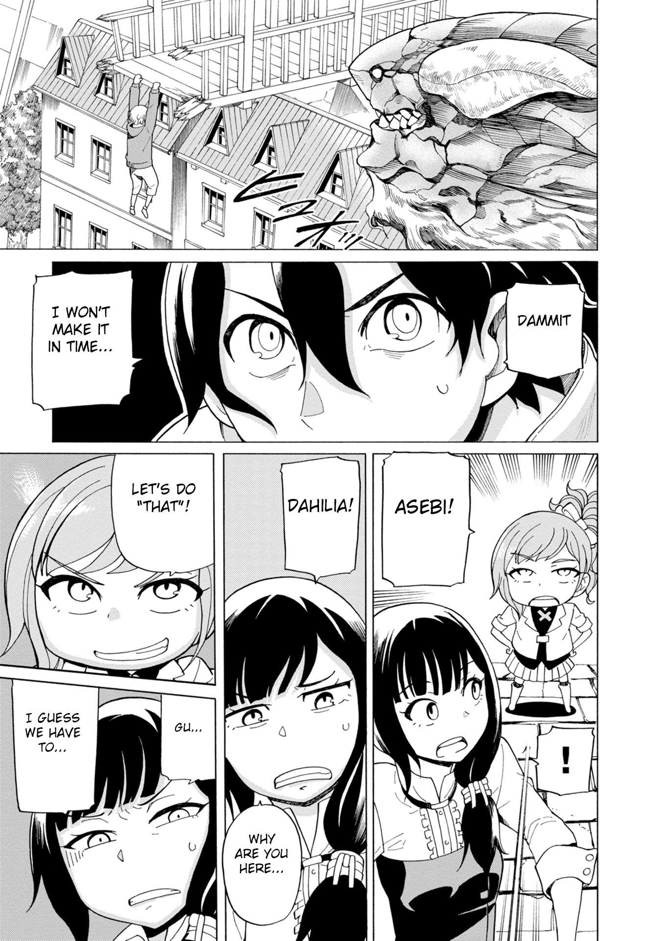 Asebi and Adventurers of Sky World Chapter 41 page 19 - Chapter 41: Yuu’s objective and dual core system