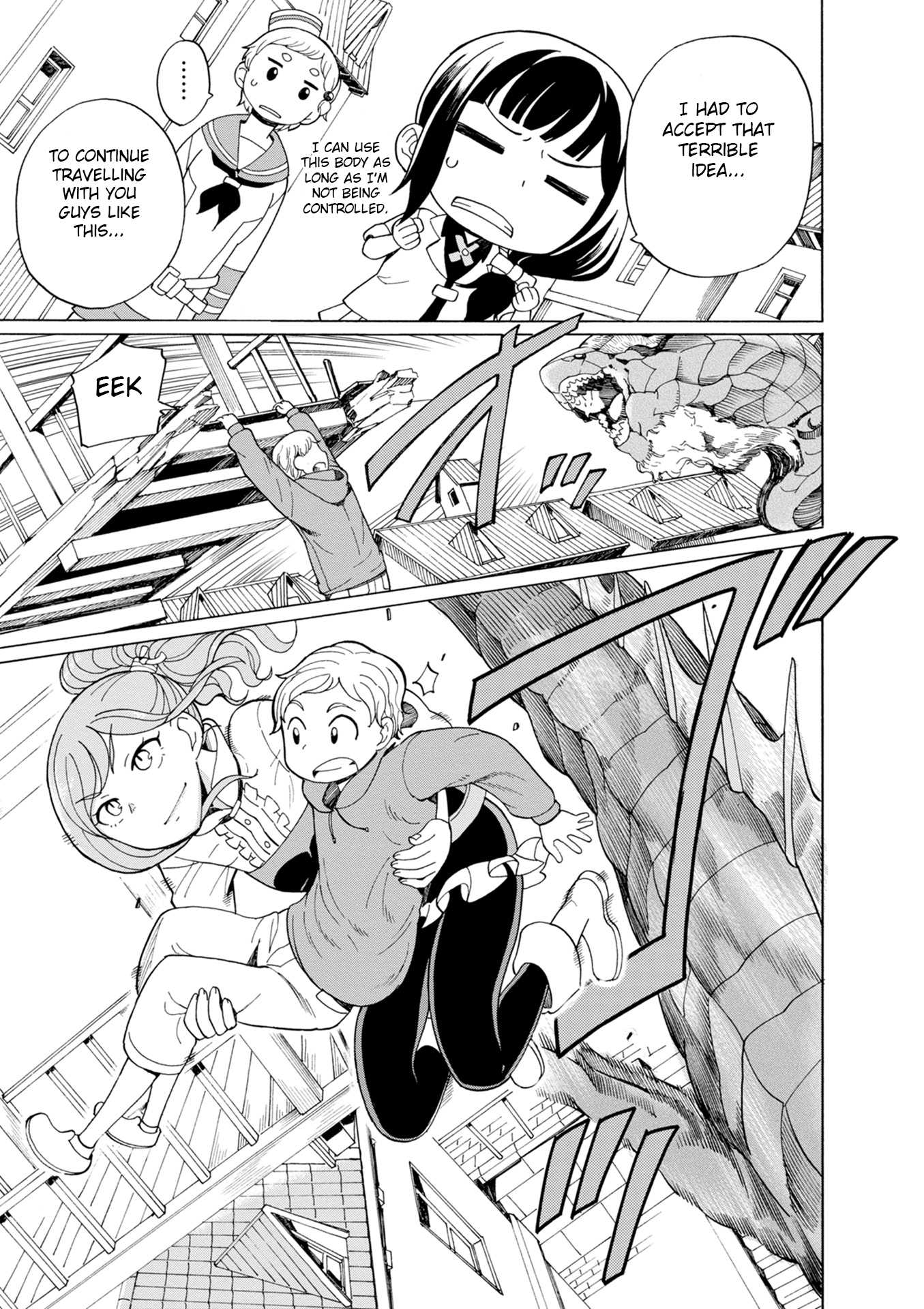 Asebi and Adventurers of Sky World Chapter 41 page 25 - Chapter 41: Yuu’s objective and dual core system